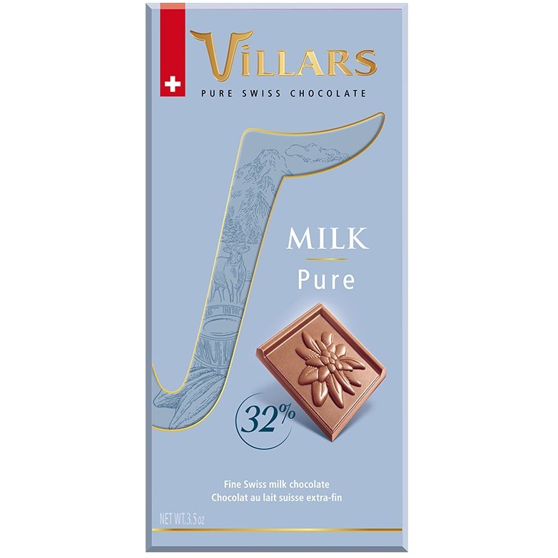 Шоколад молочний Villars, 100 г (437336) - фото 1