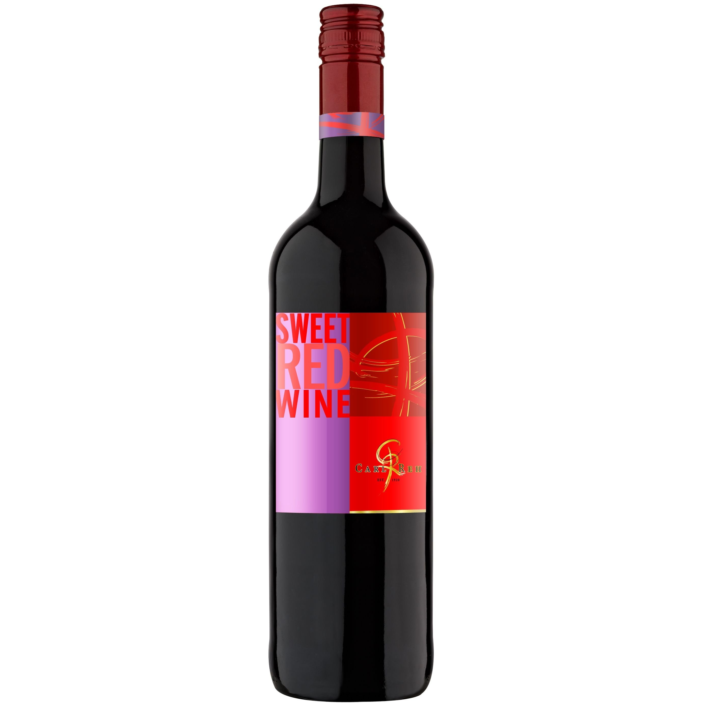 Вино Reh Kendermann Carl Reh Sweet Red, красное, полусладкое, 8,5%, 0,75 л (8000015426314) - фото 1