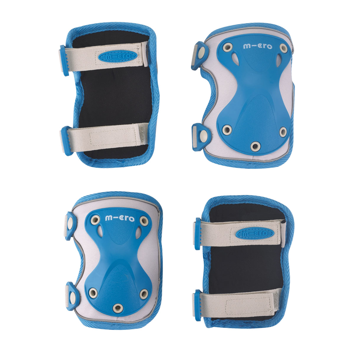 Фото - Защита для активного отдыха Micro Захисний комплект налокітники та наколінники  розмір S синій  (AC5474)