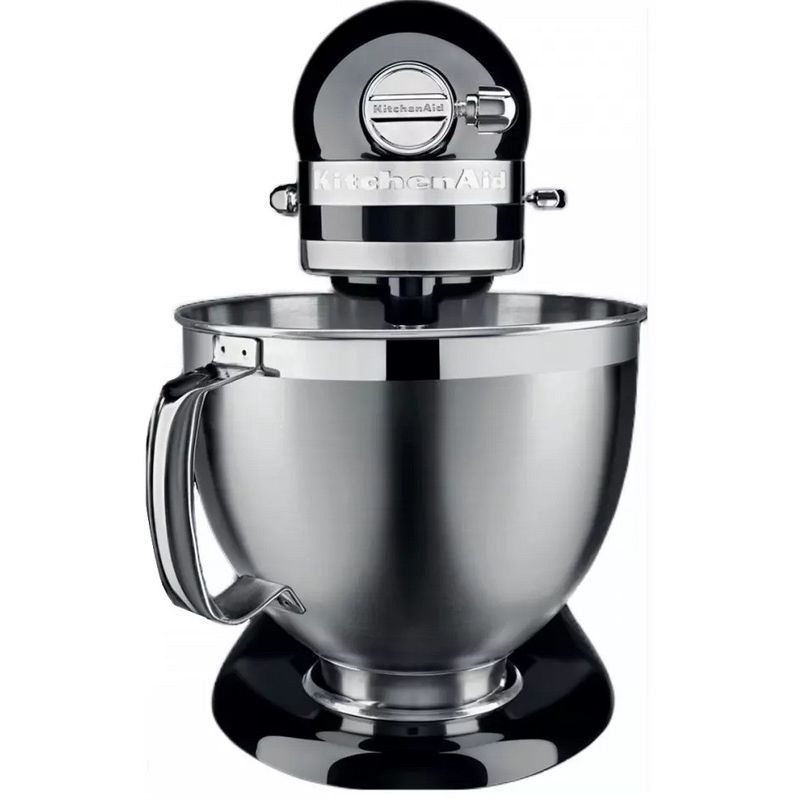 Планетарный миксер KitchenAid Artisan 4.8 л черный (5KSM185PSEOB) - фото 2