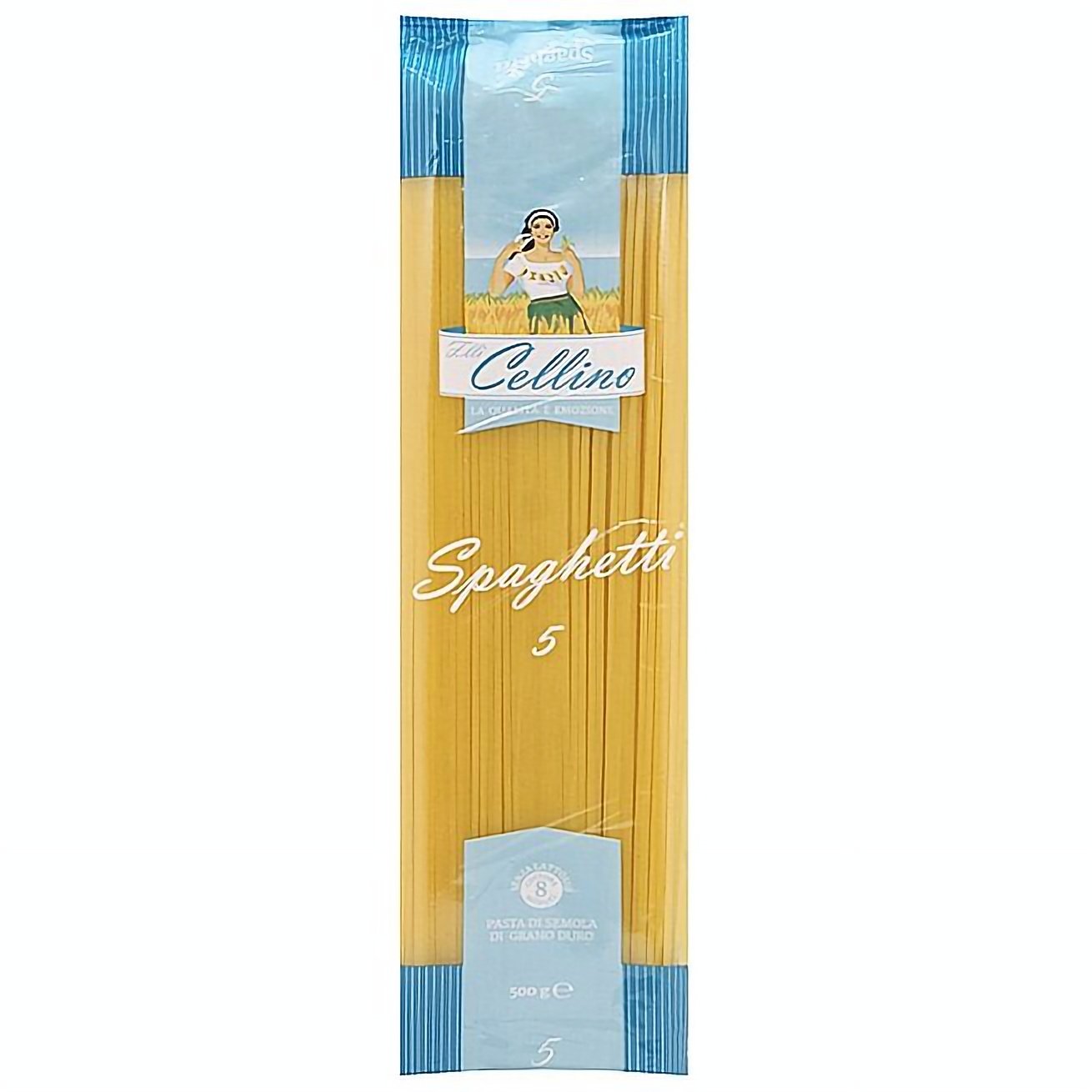 Макаронные изделия Cellino Spaghetti N.5 500 г - фото 1