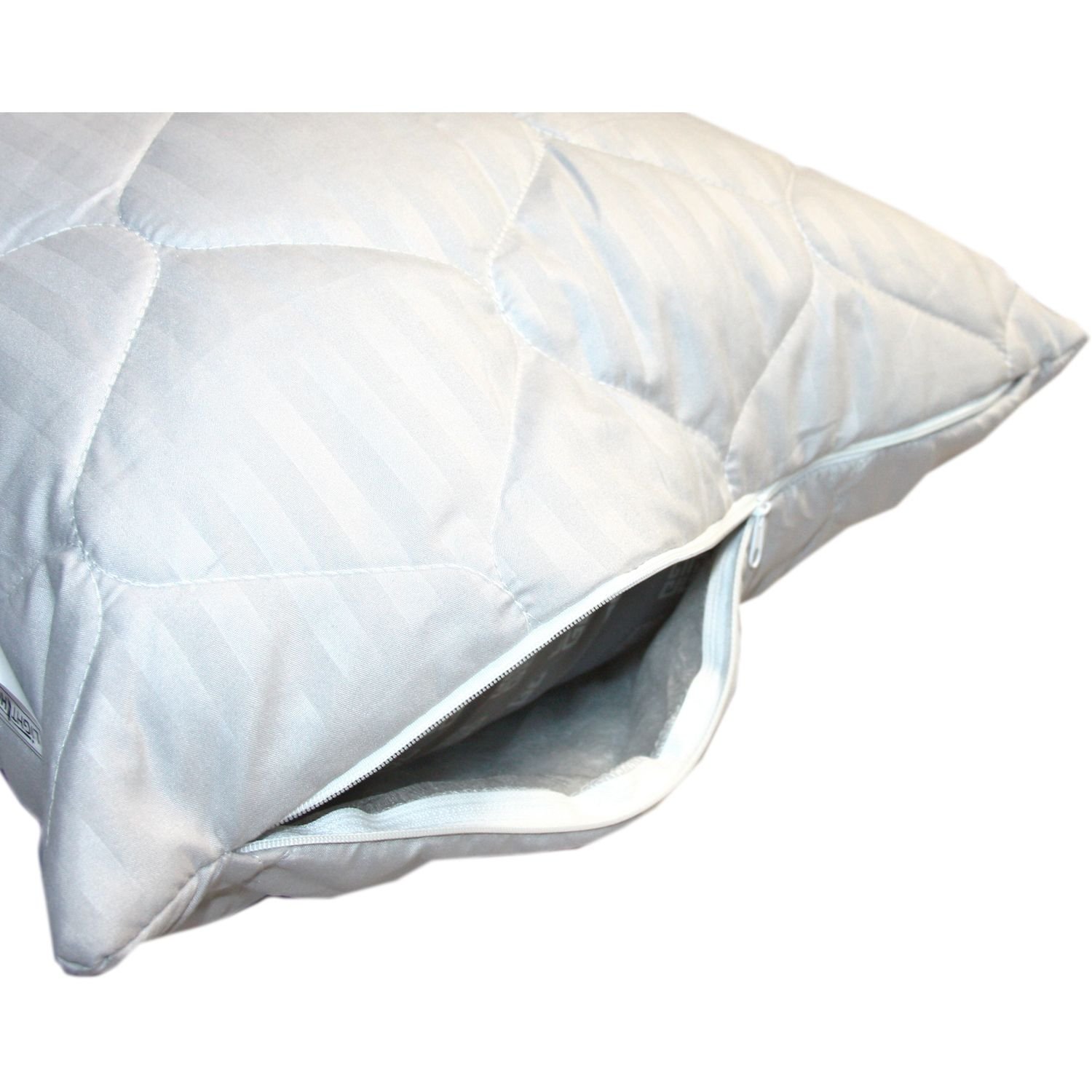 Чохол для подушки LightHouse Mf Stripe, 70х70 см, сірий (602398) - фото 2