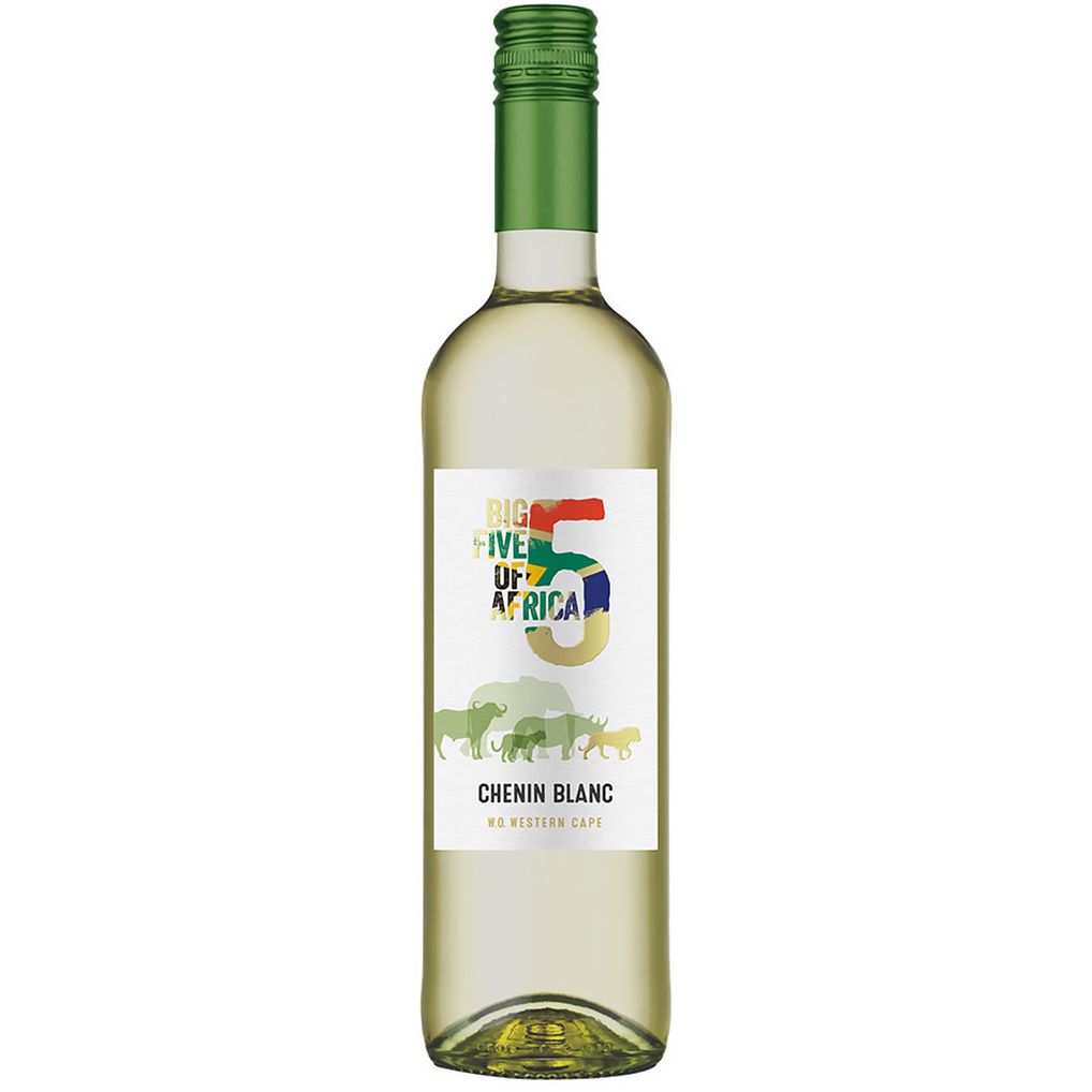 Вино Reh Kendermann BIG5 Chenin Blanc, белое, полусухое, 12,5%, 0,75 л (8000015426298) - фото 1