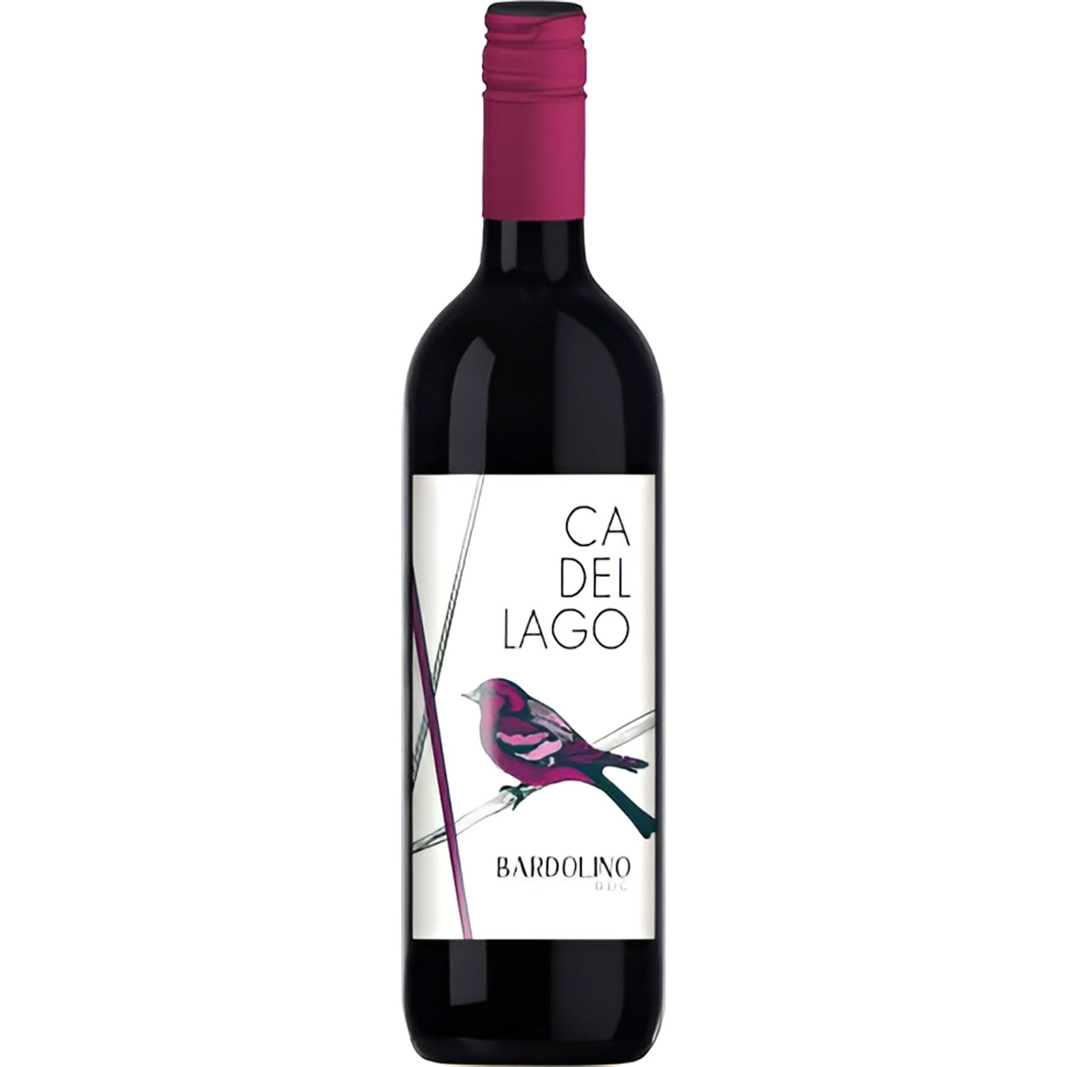Вино Ca' Del Lago Bardolino Veneto DOC красное сухое 0.75 л - фото 1