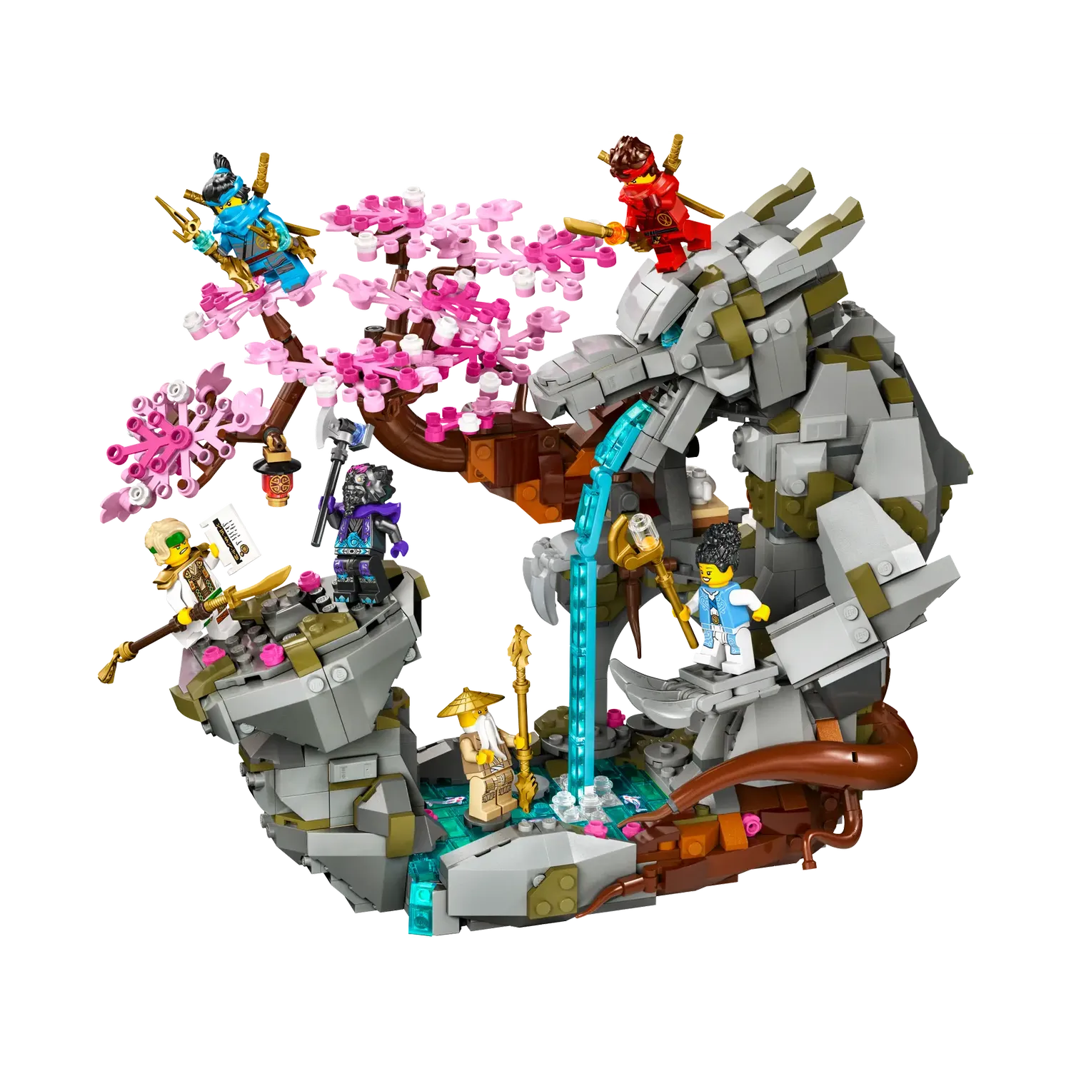 Конструктор LEGO Ninjago Храм камню дракона 1212 деталей (71819) - фото 4