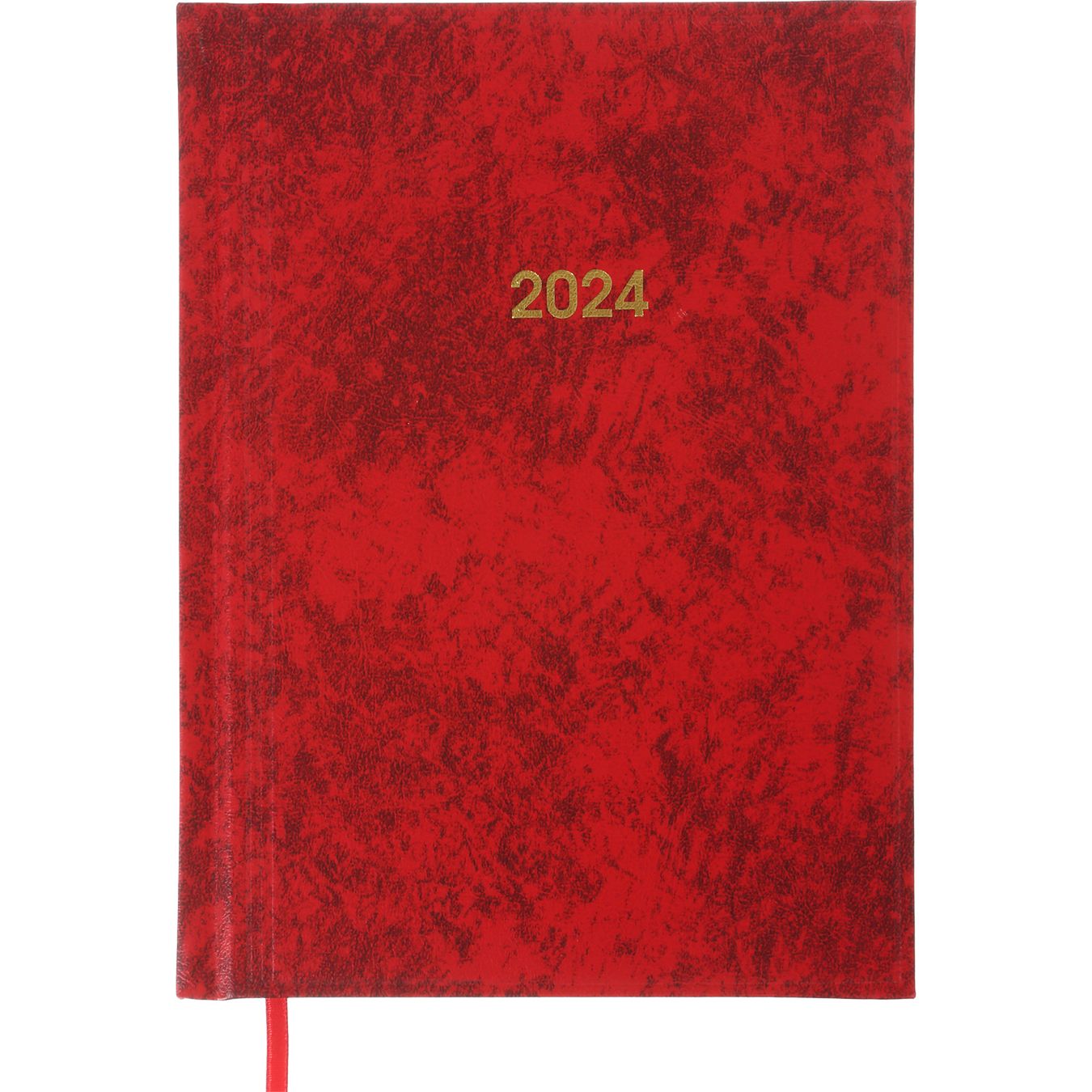Щоденник датований Buromax Base 2024 А5 червоний (BM.2108-05) - фото 1