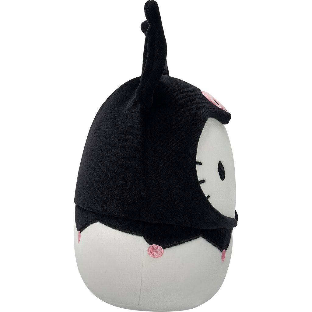 Мягкая игрушка Squishmallows Hello Kitty Хелоу Китти в образе Куроми 20 см (SQSN00388) - фото 4