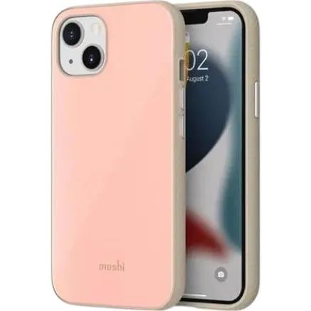 Чехол-накладка Moshi iGlaze Slim Hardshell Case Dahlia Pink для iPhone 13 - фото 1