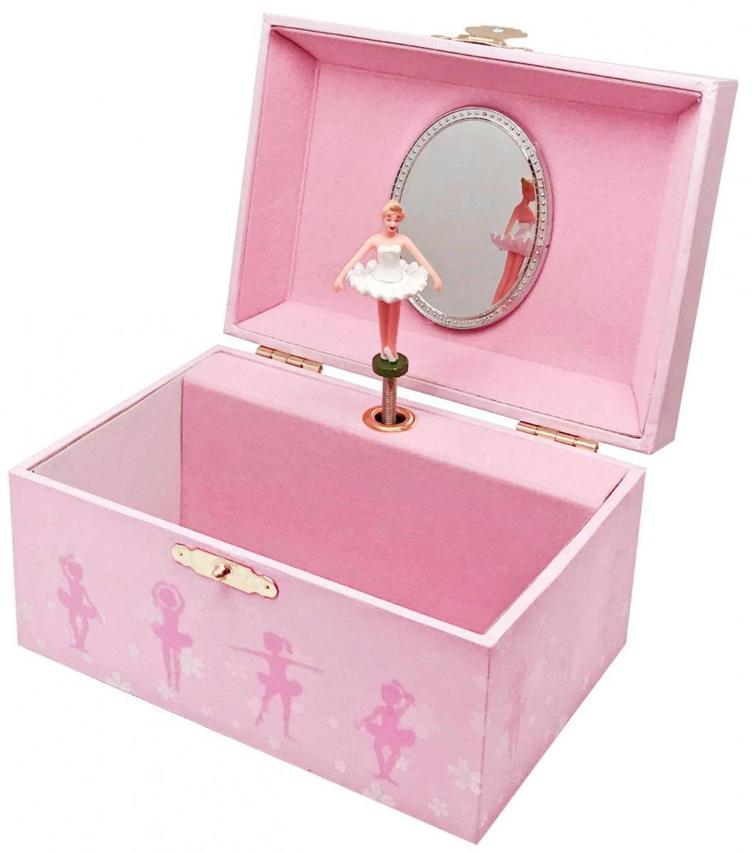 Музыкальная шкатулка люминесцентная Trousselier Обувь балерины, розовый, 15х8х10,5 (S50975) - фото 2