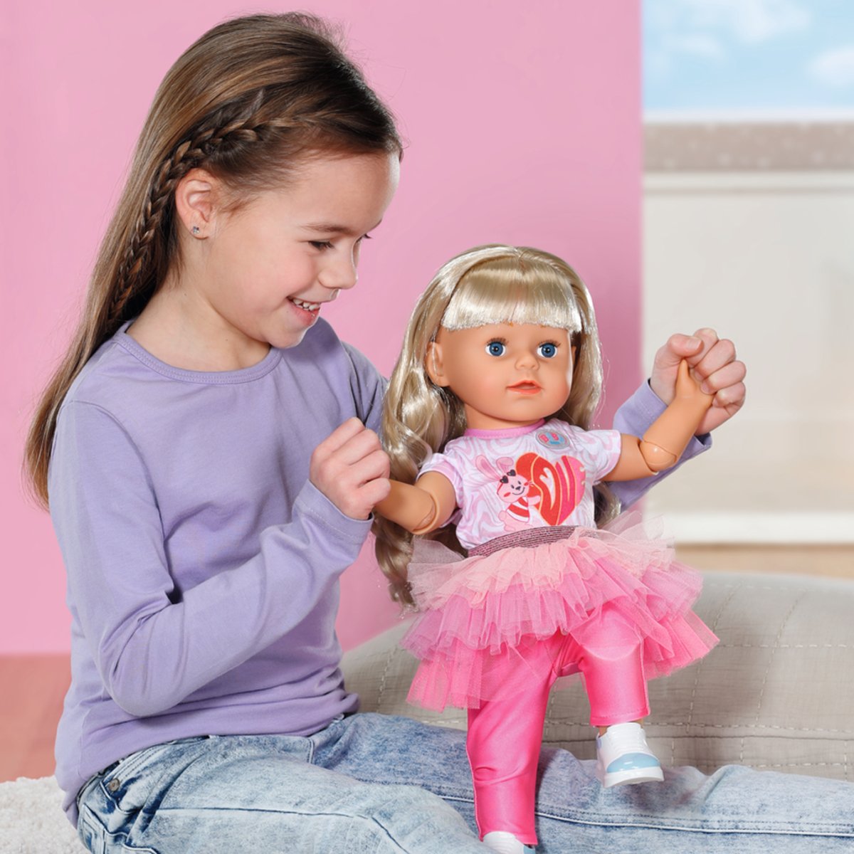 Кукла Baby Born Стильная сестричка с аксессуарами 43 см (833018) - фото 8