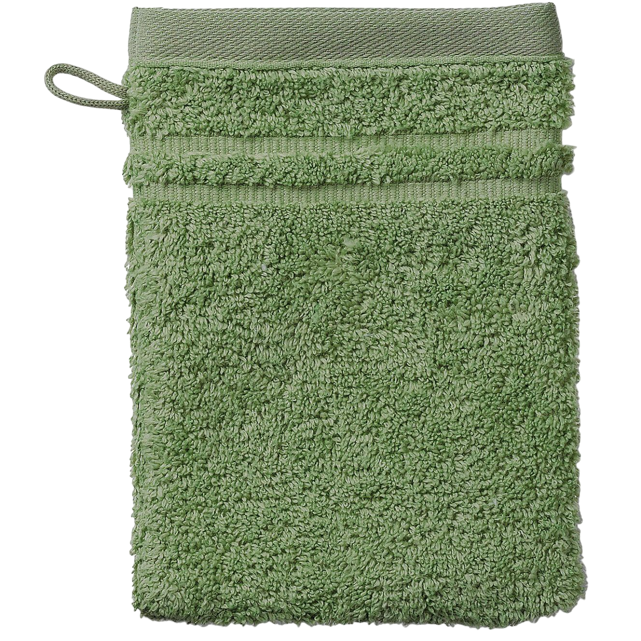 Рушник-рукавичка Kela Leonora 15х21 см зелений мох (24612) - фото 1