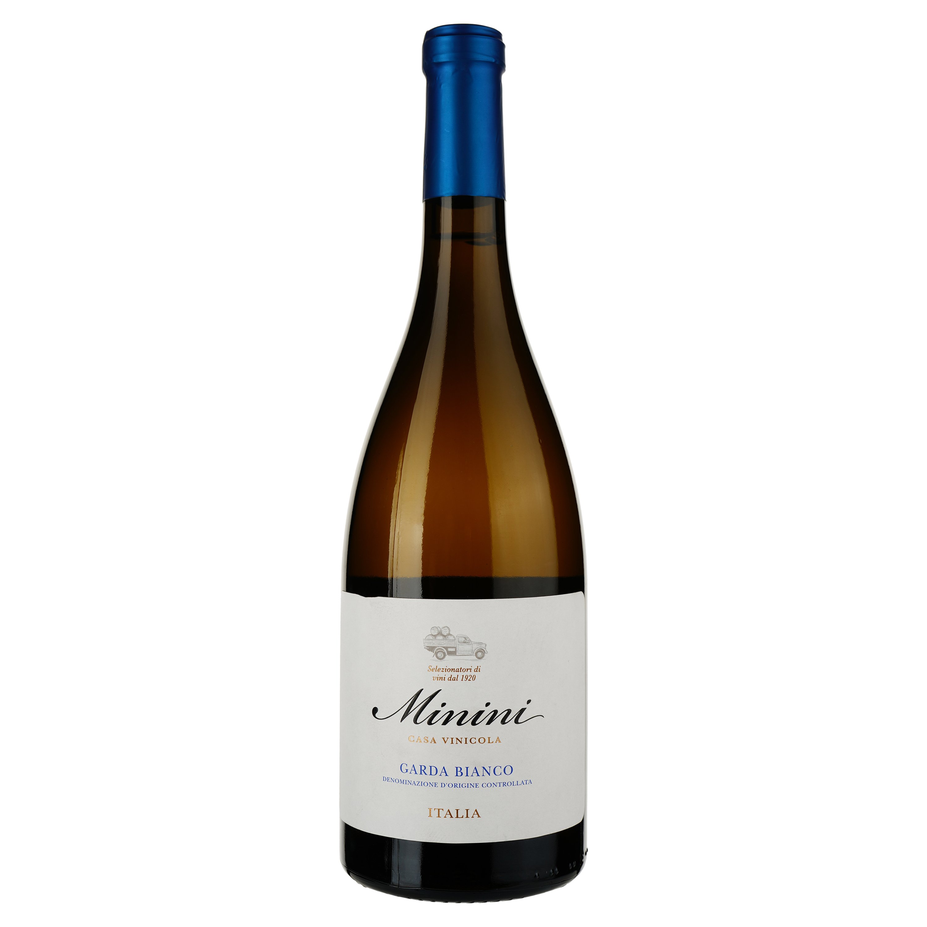 Вино Minini Garda Bianco DOC, белое, сухое, 0,75 л - фото 1