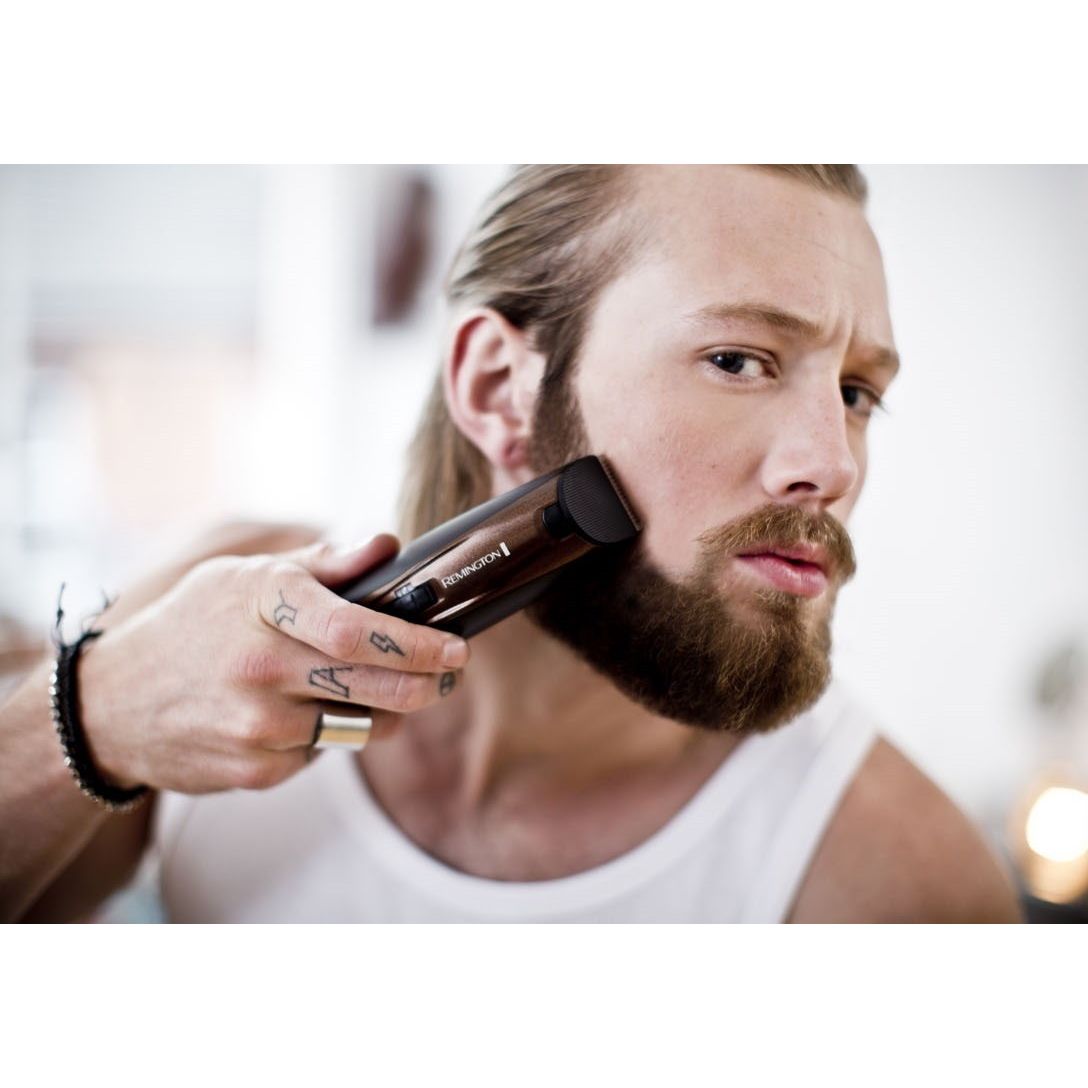 Тример Remington Beard Kit для бороди і вусів коричневий (MB4046) - фото 7