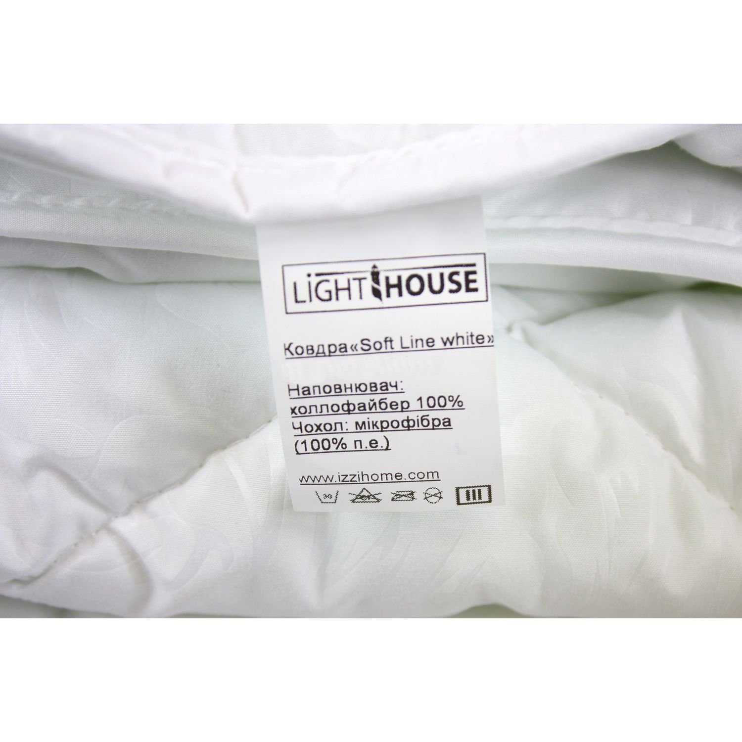 Одеяло LightHouse Soft Line white, 210х140 см, белое (38338) - фото 5