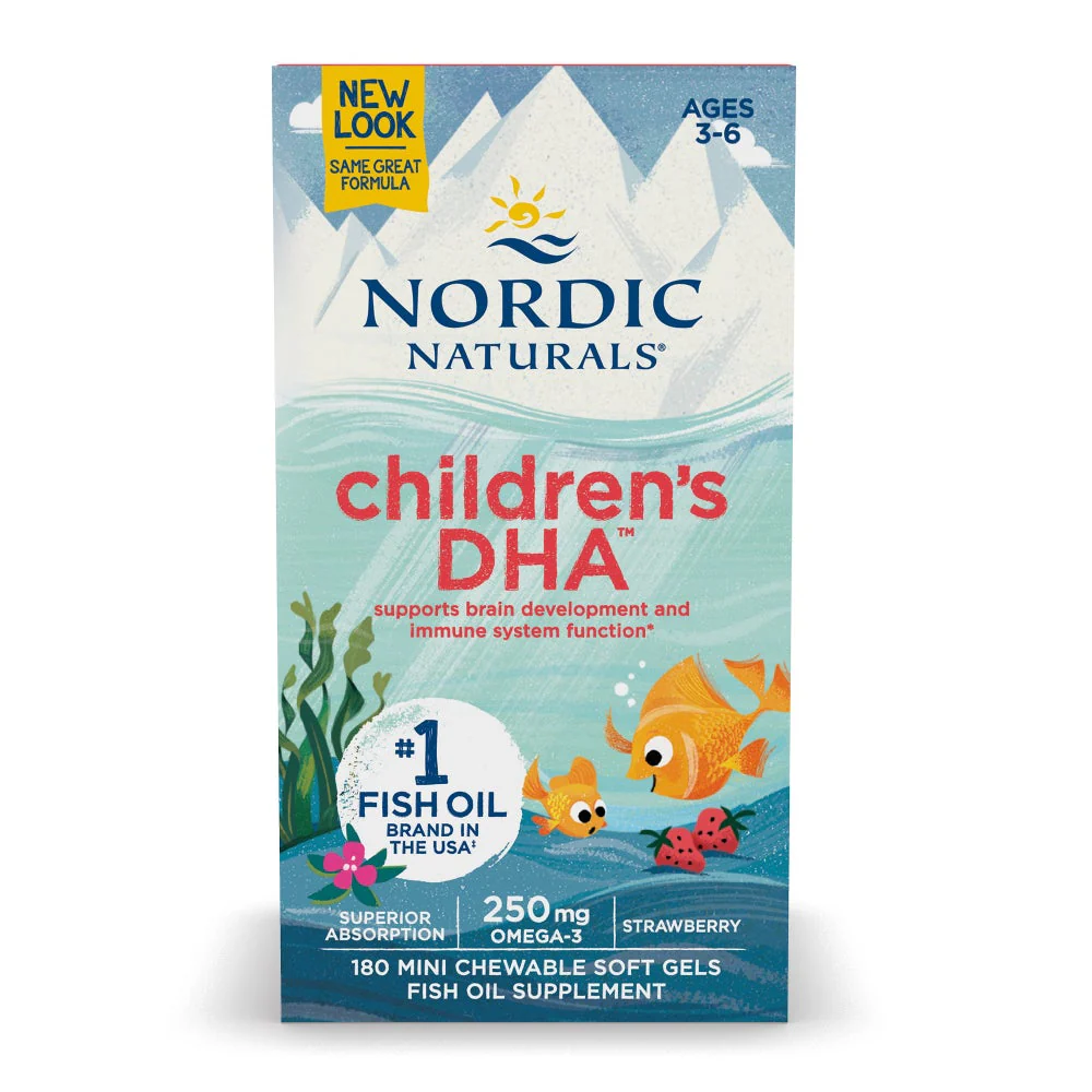 Риб'ячий жир для дітей Nordic Naturals Children's DHA зі смаком полуниці 180 капсул - фото 2