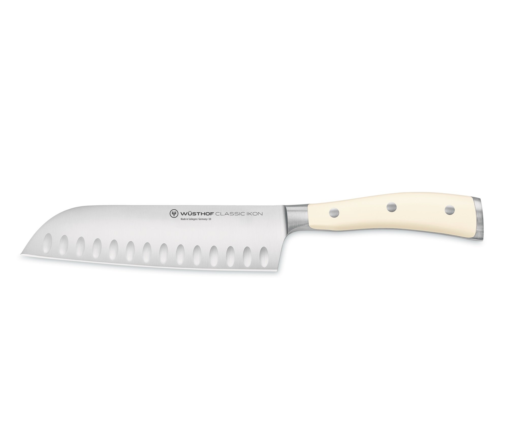 Нож шеф-повара японский Wuesthof Classic Ikon Crème, 17 см (1040431317) - фото 2