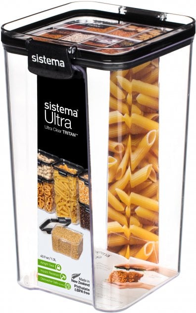 Контейнер пищевой Sistema, для хранения 1,3 л,1 шт. (51403) - фото 1