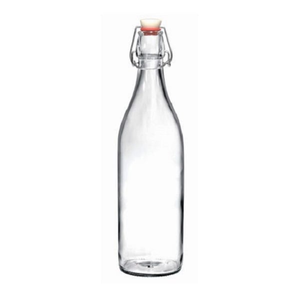 Бутылка с многоразовой пробкой Bormioli Rocco Giara, 1 л, прозрачный (666260F87321990) - фото 1