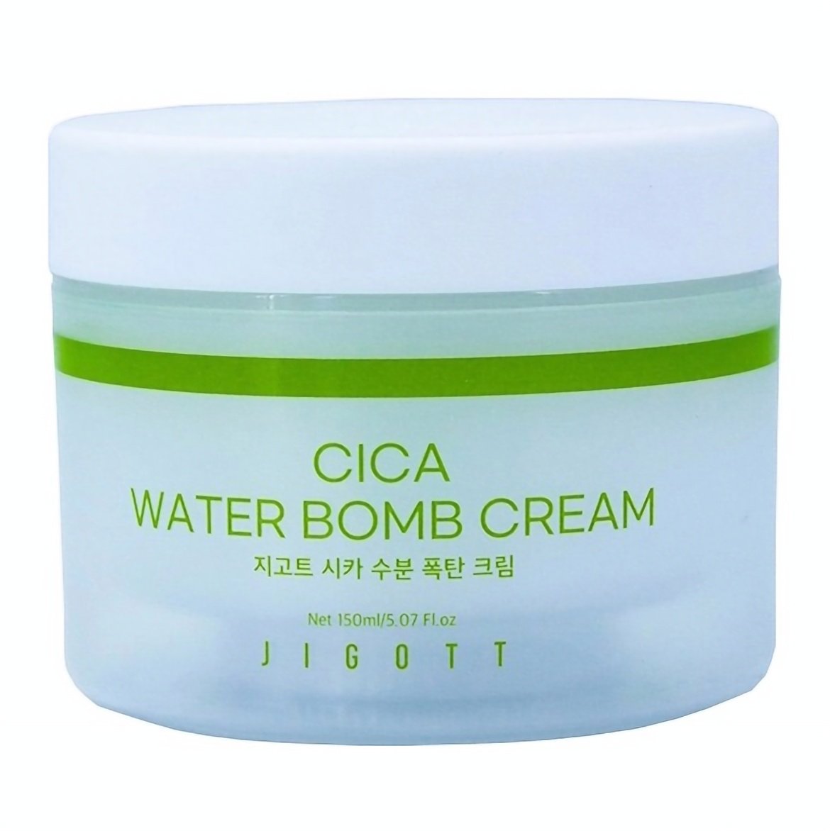 Увлажняющий крем для лица Jigott Cica Water Bomb Cream Центелла, 150 мл - фото 1