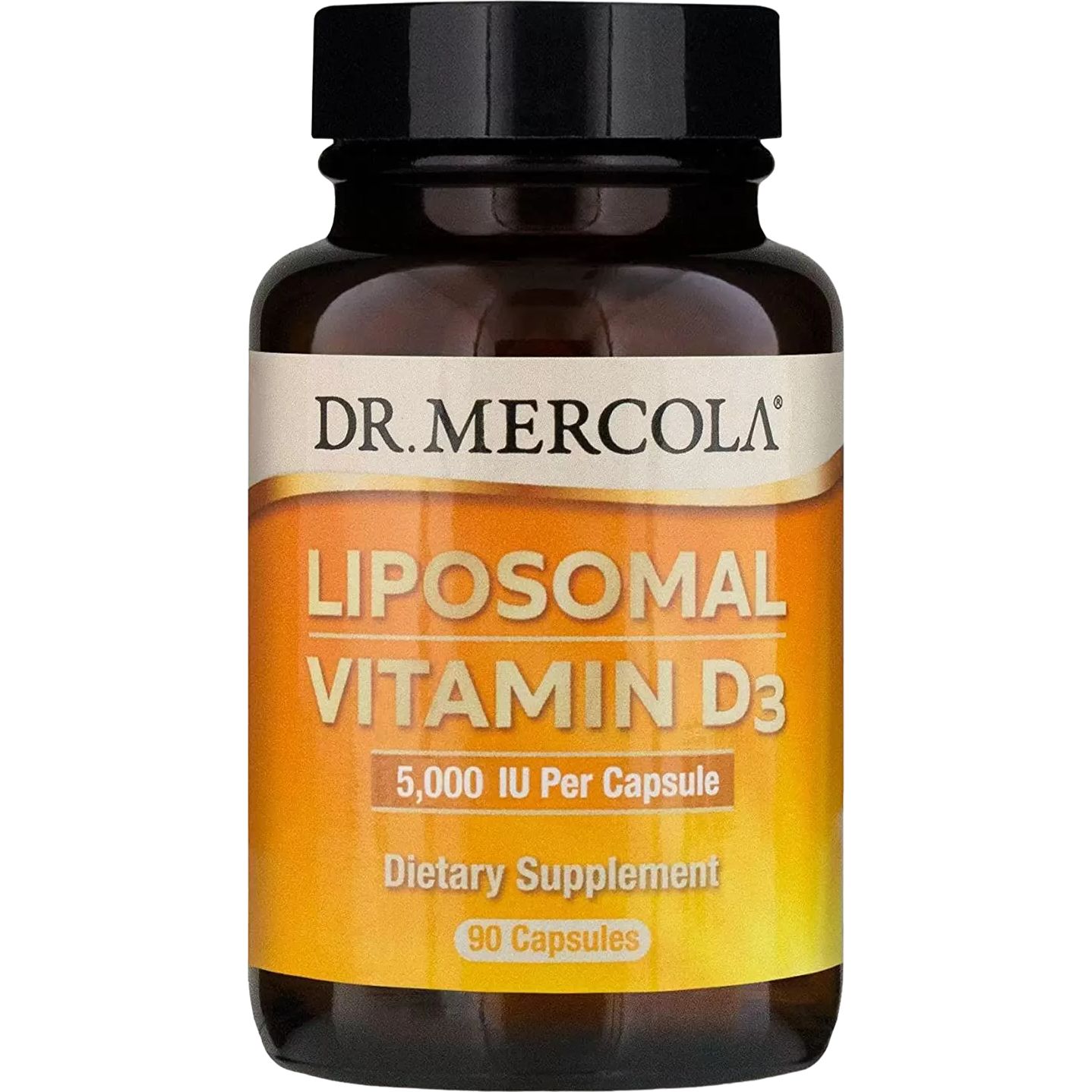 Ліпосомальний вітамін D3 Dr. Mercola Liposomal Vitamin D3 5000 IU 90 капсул - фото 1