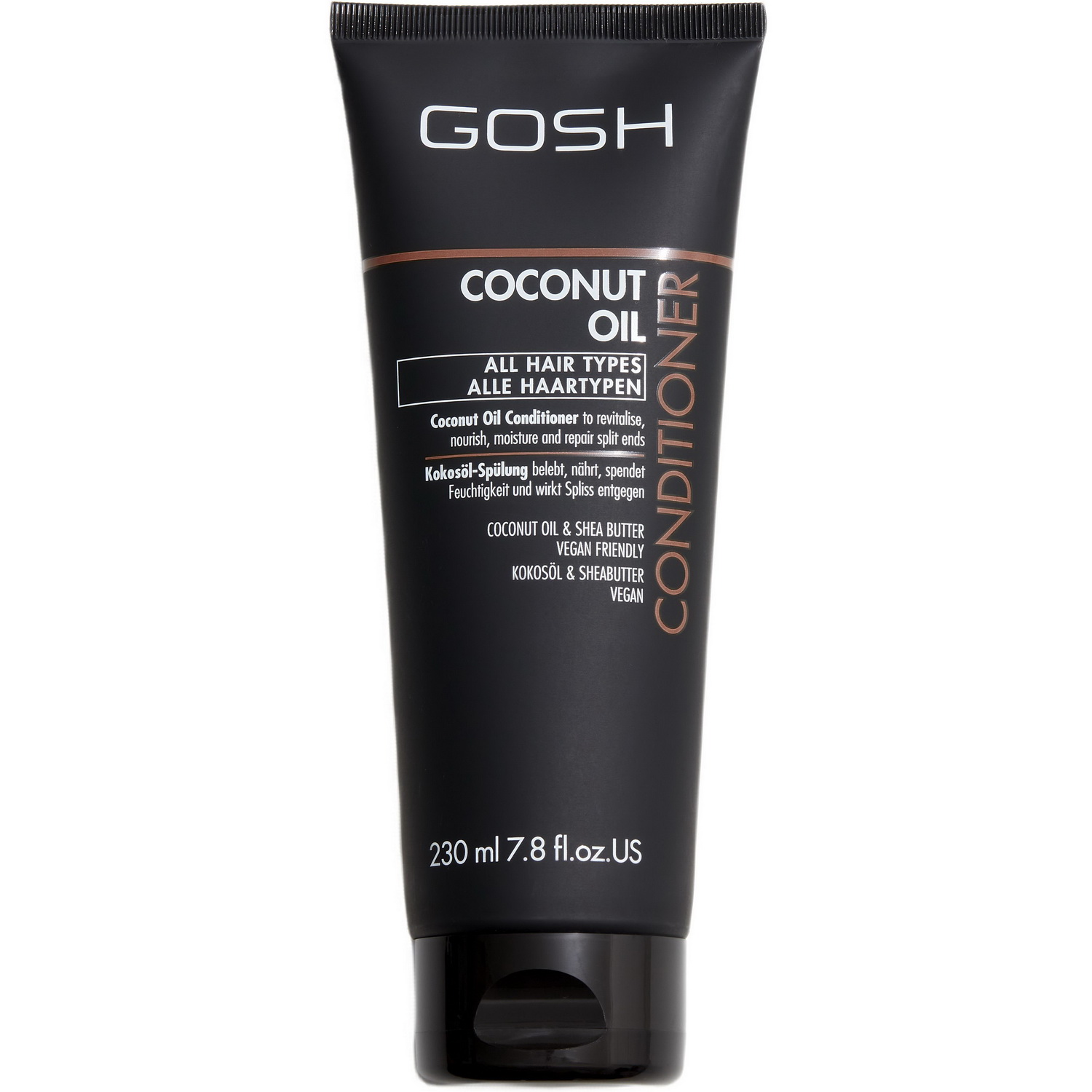 Кондиционер для волос Gosh Coconut Oil, с кокосовым маслом, 230 мл - фото 1