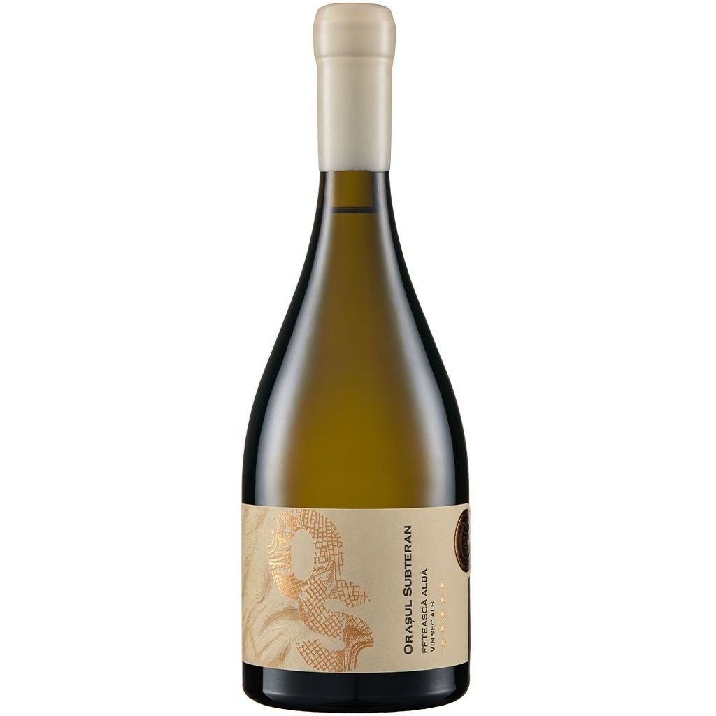 Вино Cricova Orasul Subteran Feteasca Alba, белое, сухое, 0.75 л - фото 1
