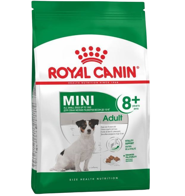 Сухий корм для собак віком від 8 до 12 років Royal Canin Mini Adult 8+, 4 кг (3002040) - фото 1