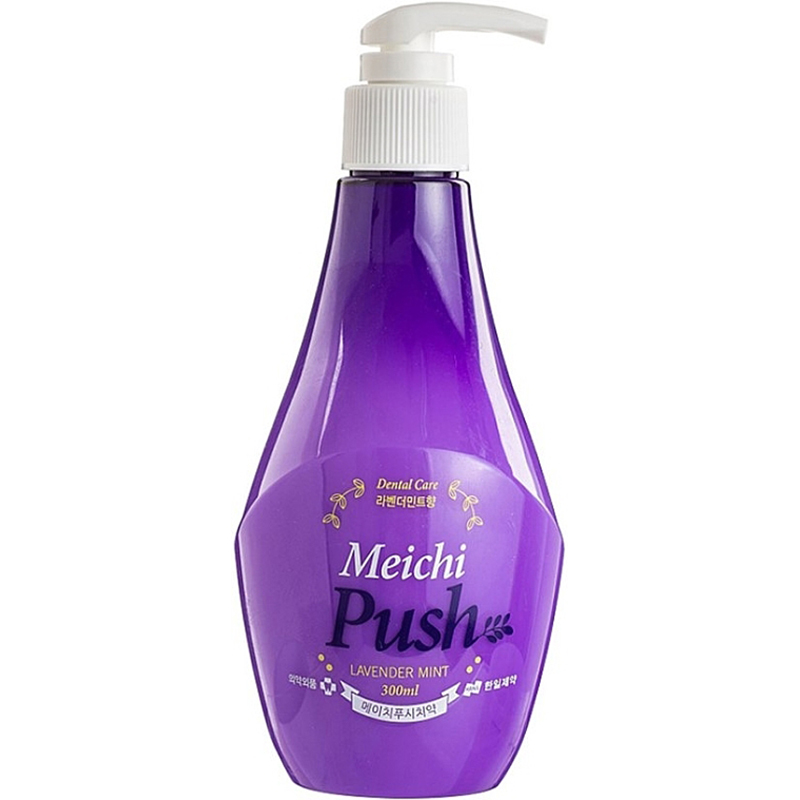 Зубна паста Hanil Meichi Push Toothpaste Lavender з ароматом лаванди та м'яти 300 мл - фото 1