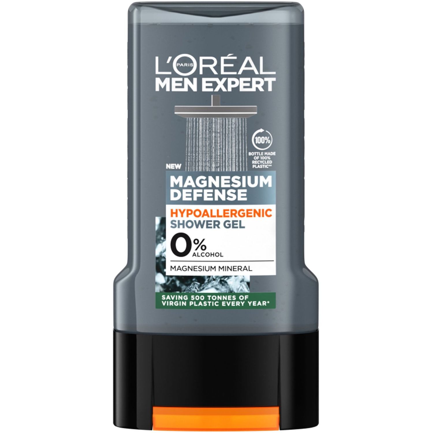 Гель для душу L'Oreal Paris Men Expert Захист Магнію, 300 мл - фото 1