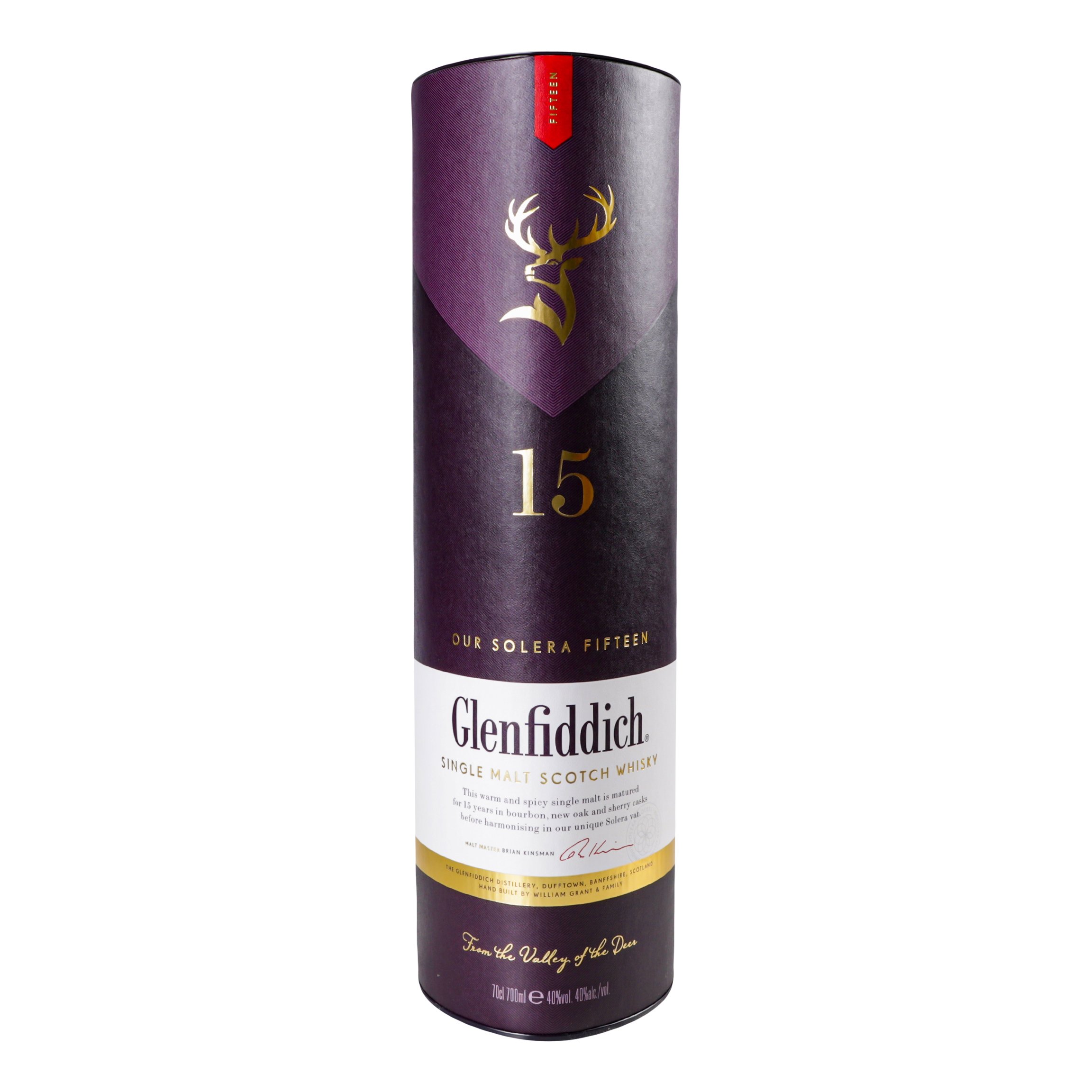 Виски Glenfiddich Single Malt Scotch, 15 лет, 40 %, 0,7 л (476802) - фото 4