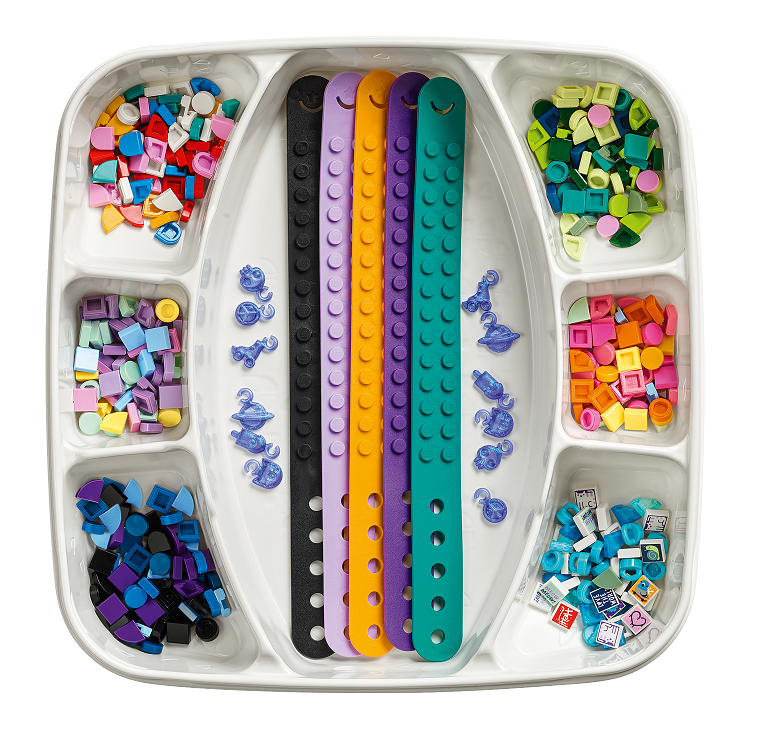 Конструктор LEGO DOTs Меганабор для создания браслетов, 388 деталей (41807) - фото 4