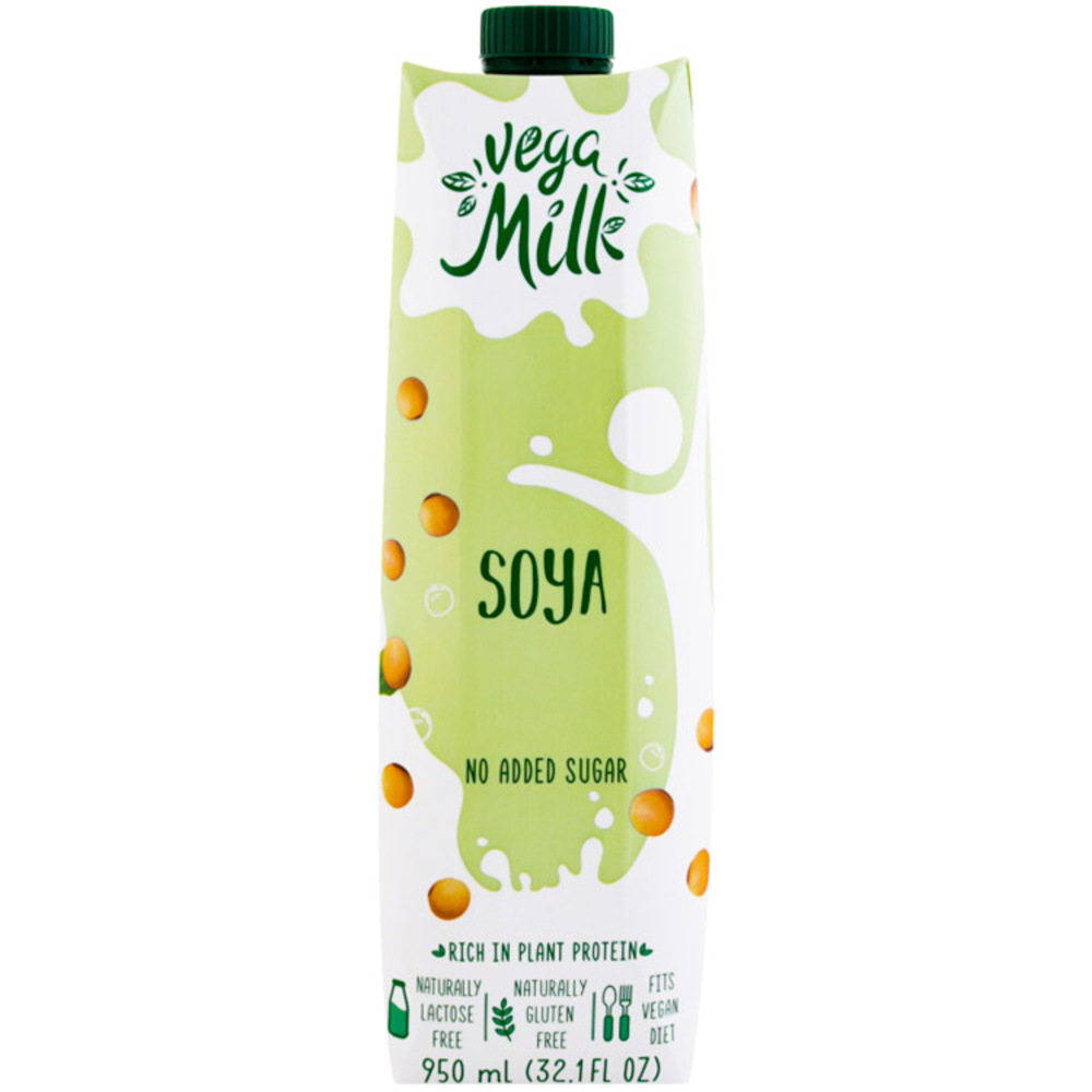 Напій соєвий Vega Milk Soya ультрапастеризований 0.95 л - фото 1