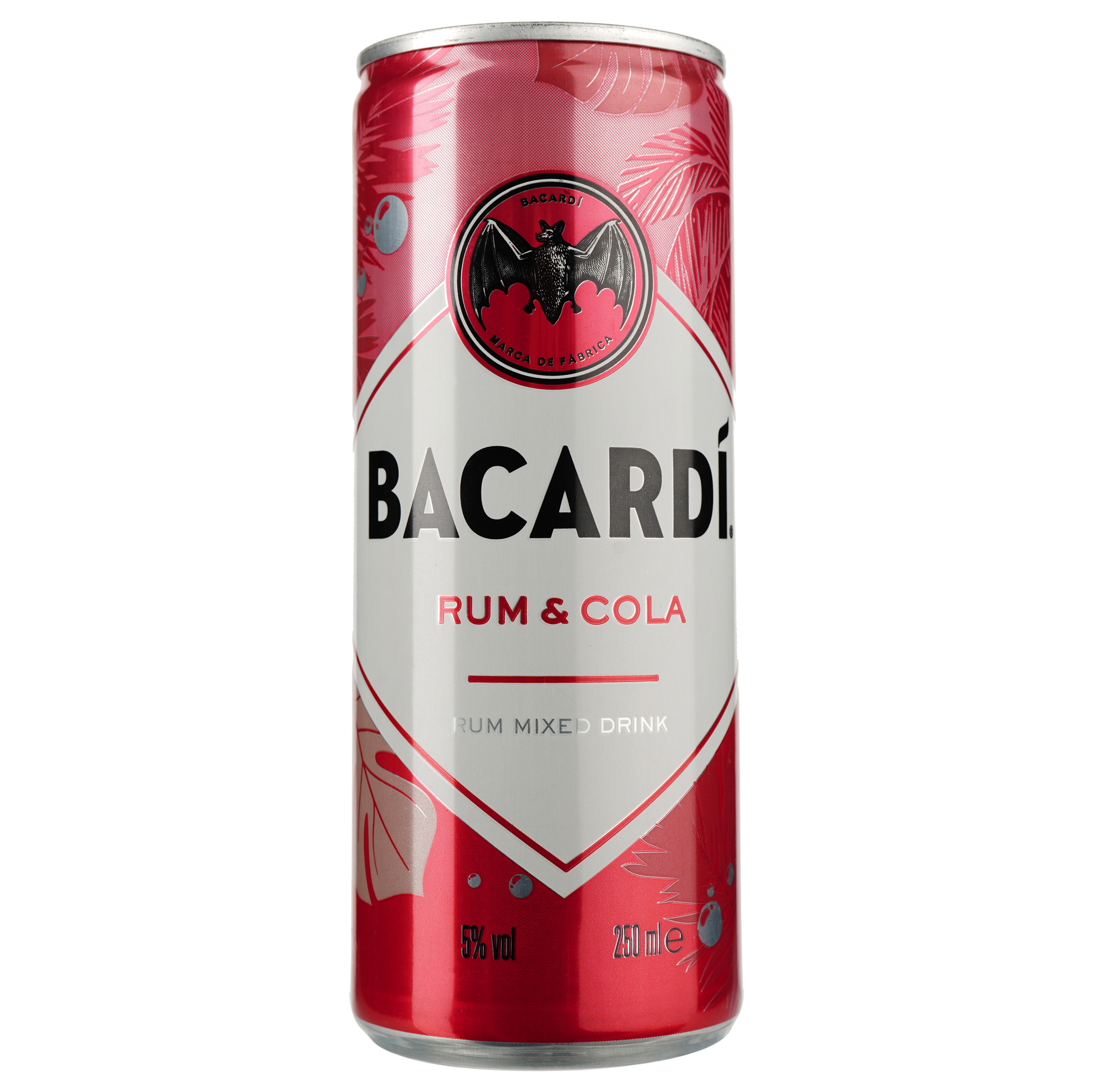 Напиток алкогольний Bacardi Rum-Cola, 5%, ж/б, 0,25 л - фото 1