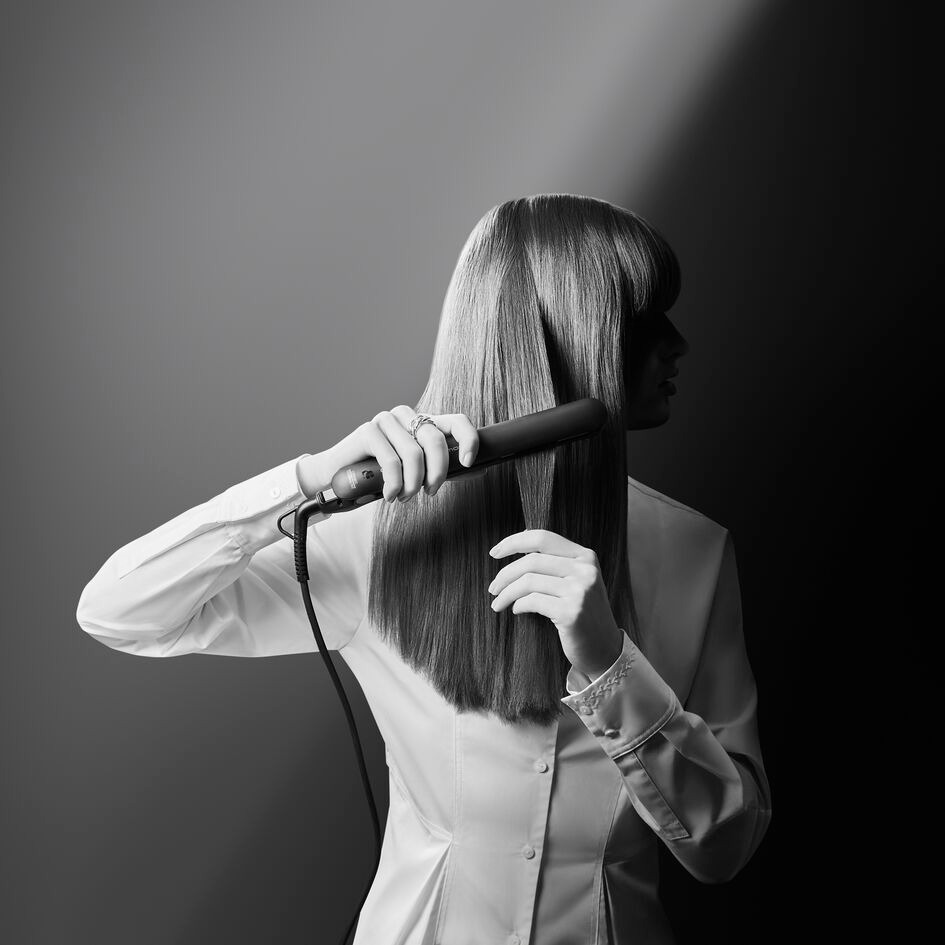 Выпрямитель для волос Rowenta x Karl Lagerfeld Easyliss черный (SF161LF0) - фото 10
