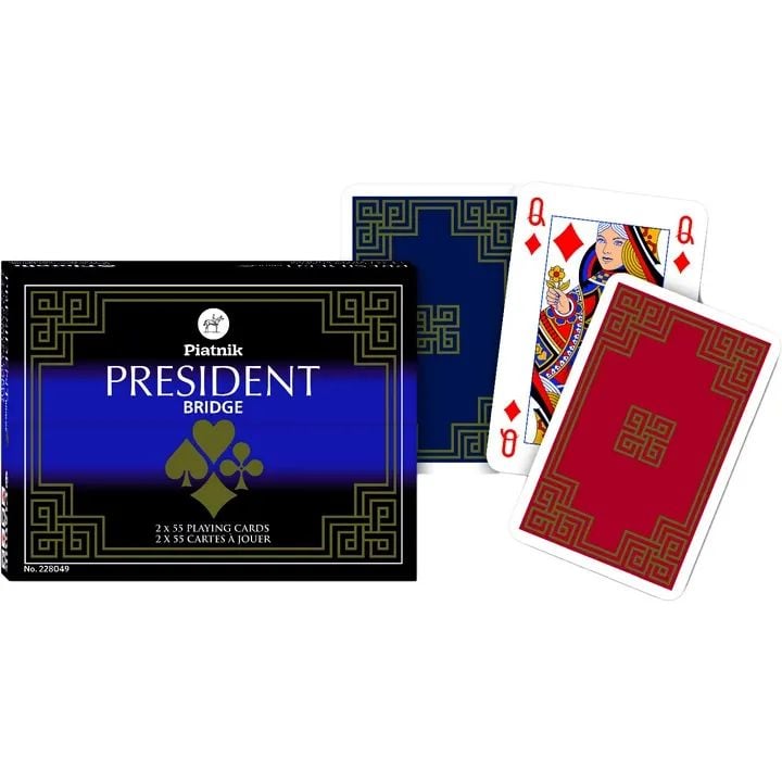 Гральні карти Piatnik Президент, дві колоди, 110 карт (PT-228049) - фото 1