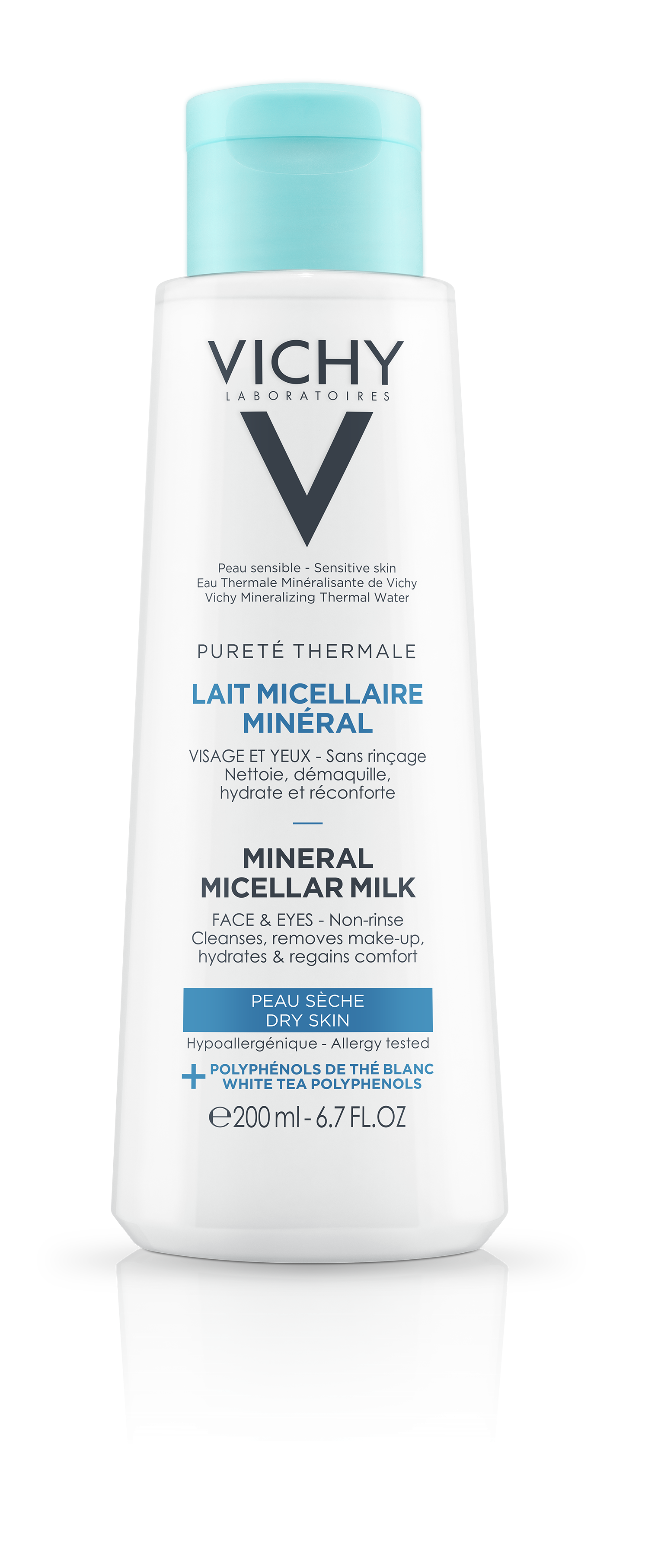 Мицеллярное молочко Vichy Purete Thermale, для сухой кожи, 200 мл - фото 2