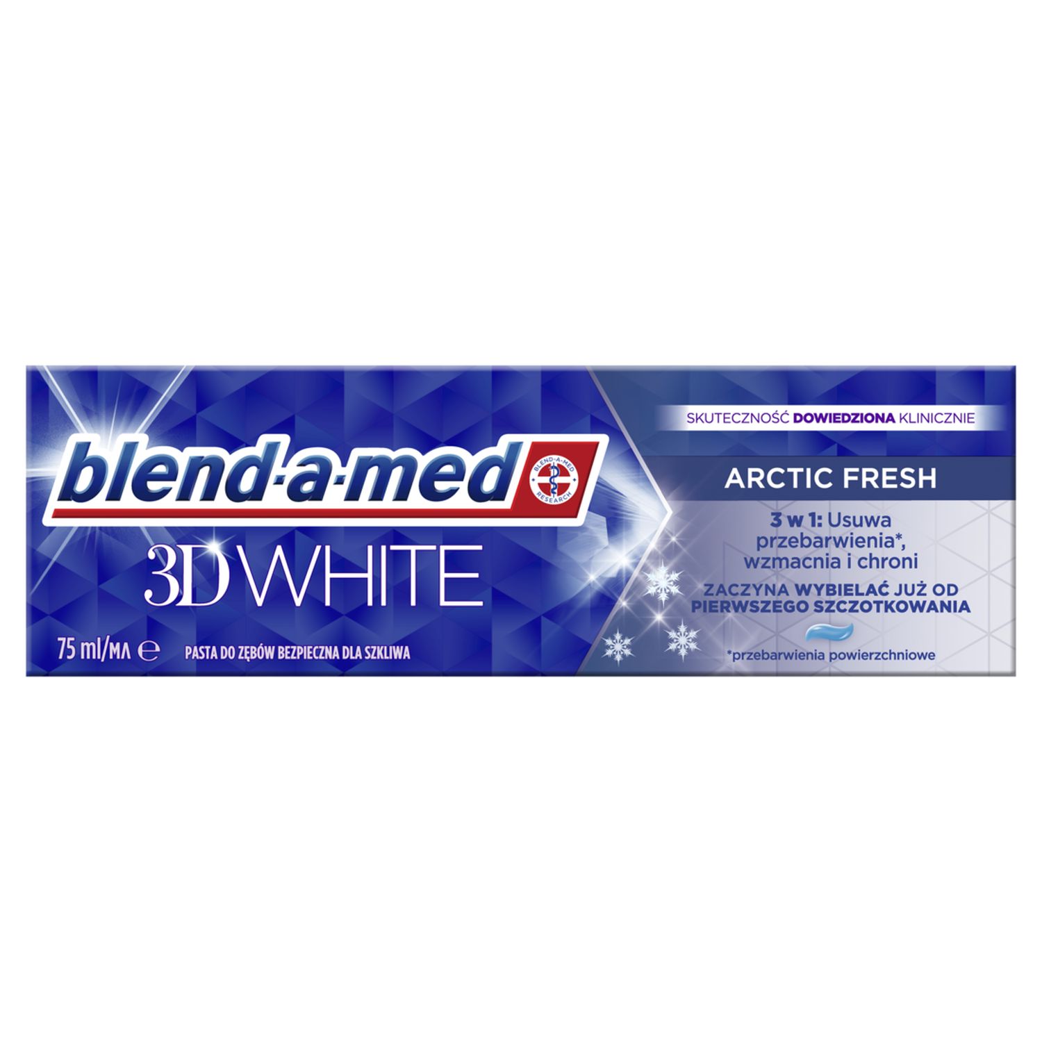 Зубна паста Blend-a-med 3D White Арктична Свіжість 75 мл - фото 2