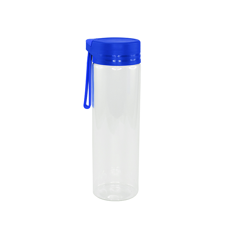 Бутылка для воды Bergamo Aqua, 620 мл, белый с синим (2620B-3) - фото 1