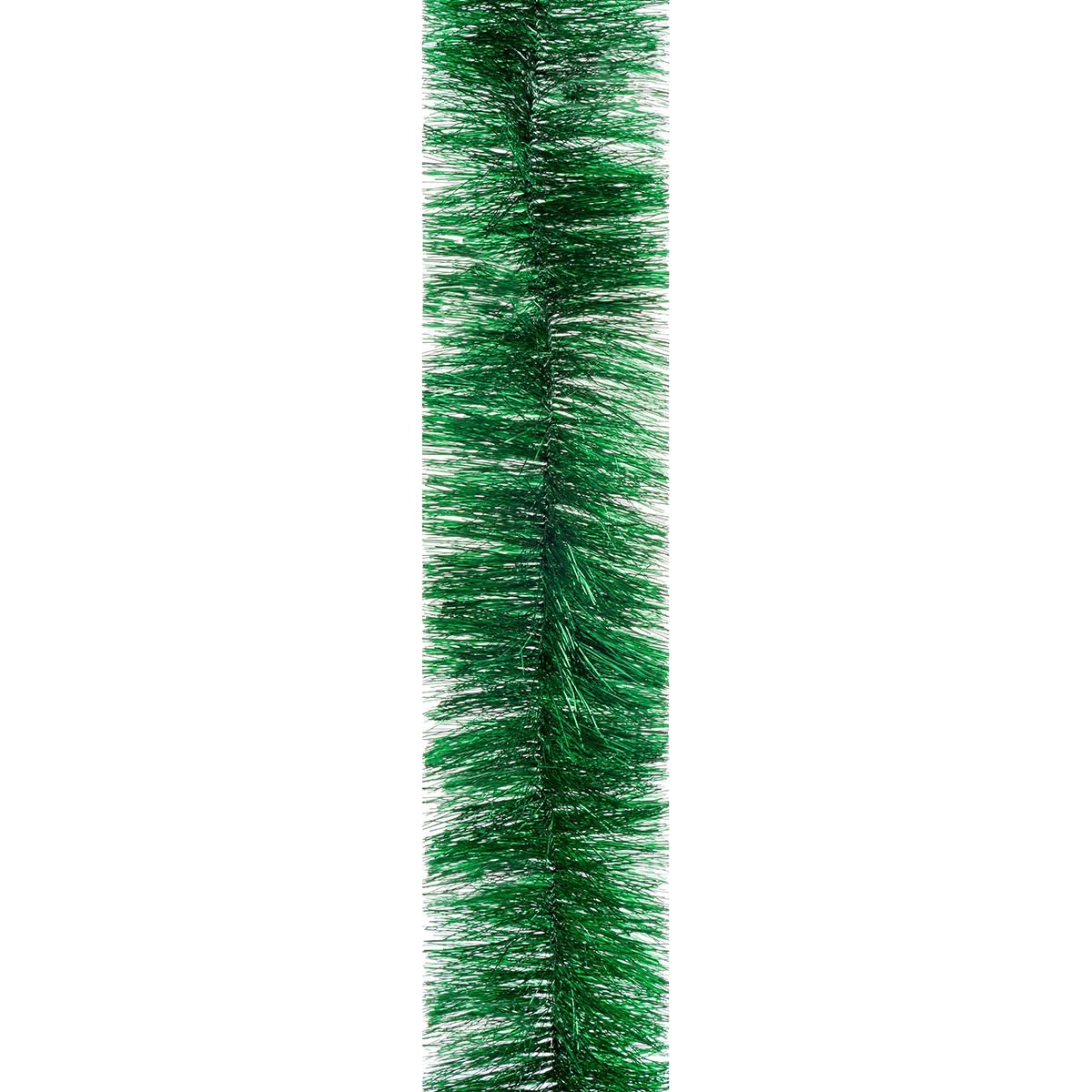 Мішура Novogod'ko 7.5 см 2 м зелений металік (980427) - фото 1