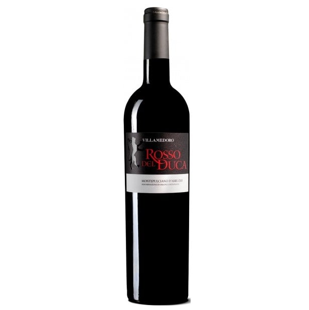Вино Villa Medoro Montepulciano d'Abruzzo Rosso de Duca 2015, 14%, 0,75 л - фото 1