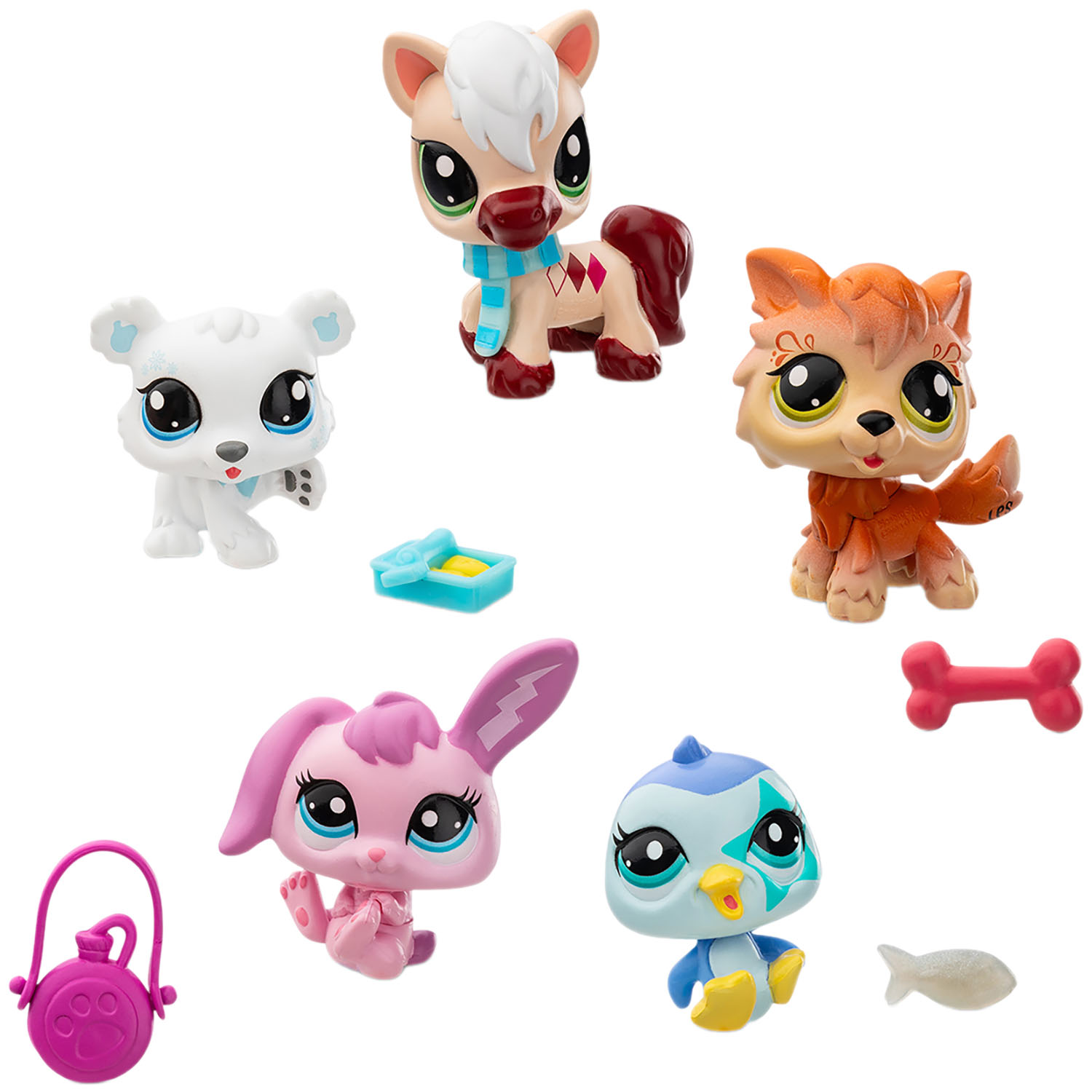 Ігровий набір Littlest Pet Shop Зимові пригоди (573) - фото 1