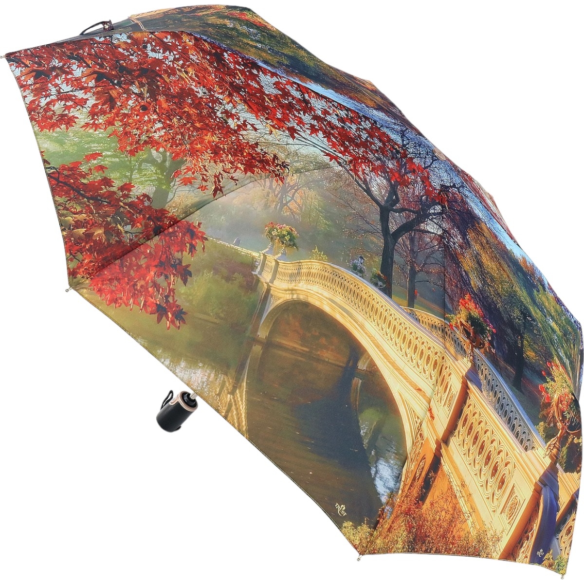 Жіноча складана парасолька повний автомат Trust 102 см різнобарвна - фото 1