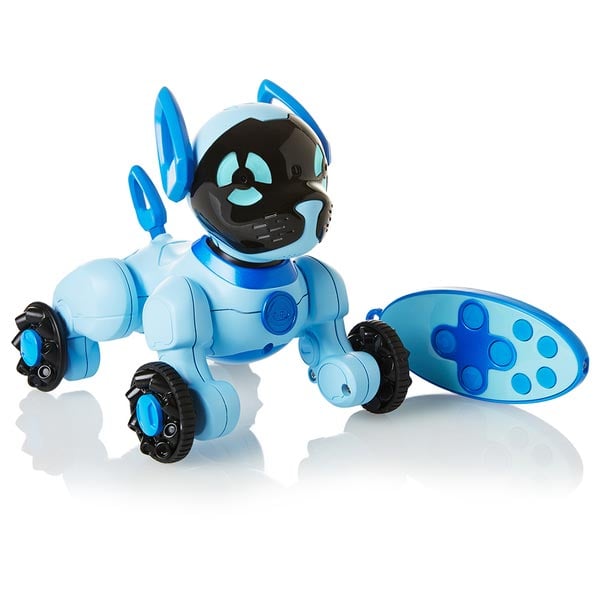 Интерактивная игрушка WowWee маленький щенок Чип, голубой (W2804/3818) - фото 4