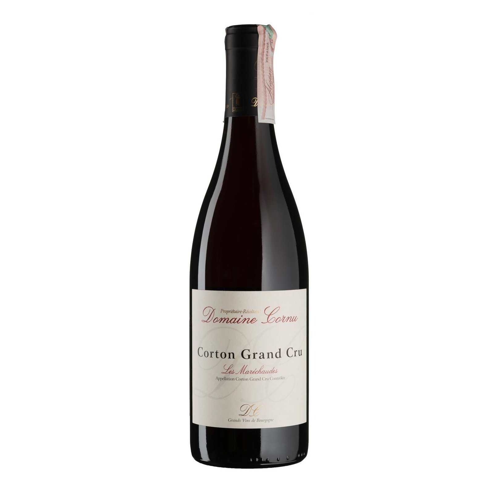 Вино Domaine Cornu Corton Grand Cru, красное, сухое, 0,75 л - фото 1