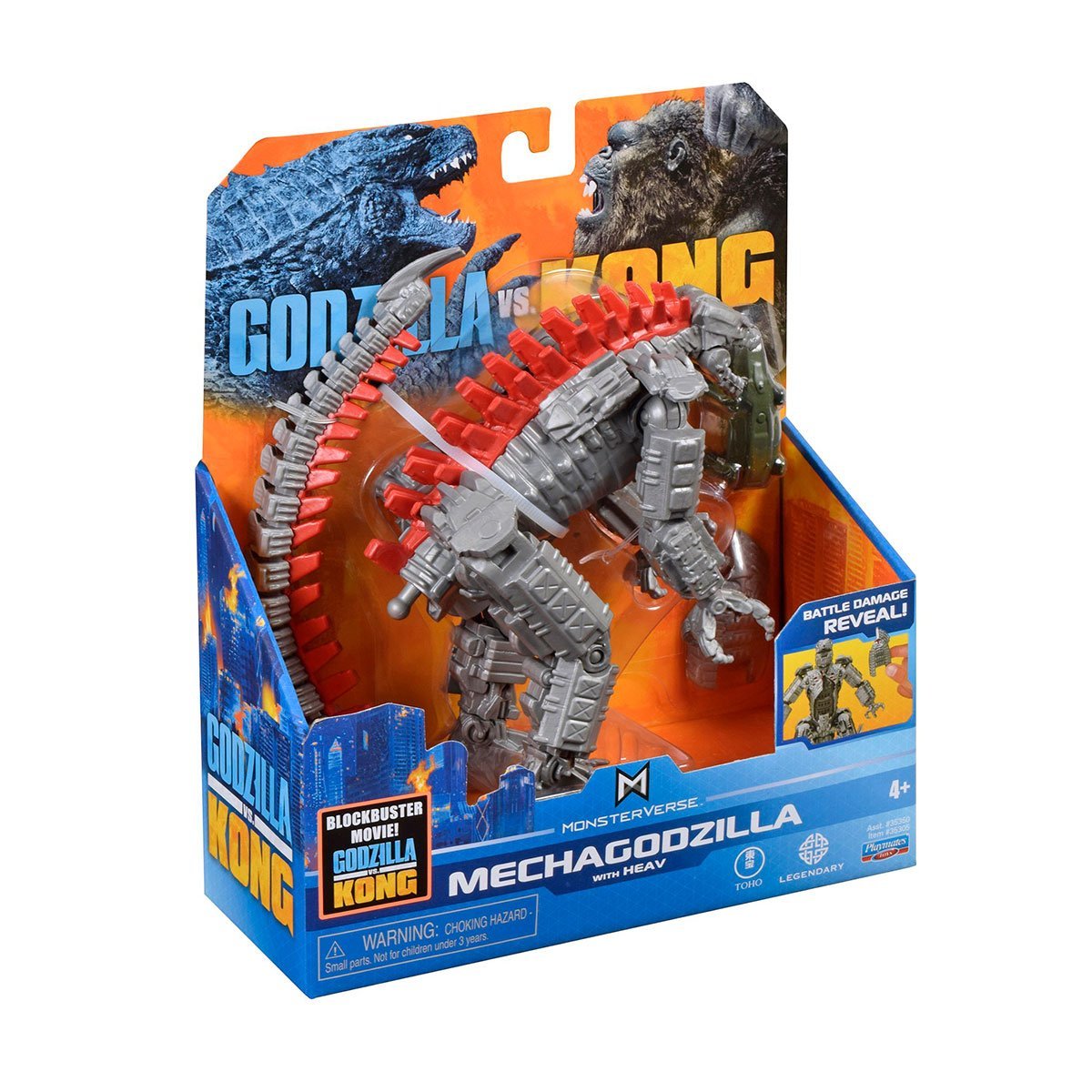 Ігрова фігурка Godzilla vs. Kong Конг Мехагодзила, з аксесуарами (35305) - фото 8