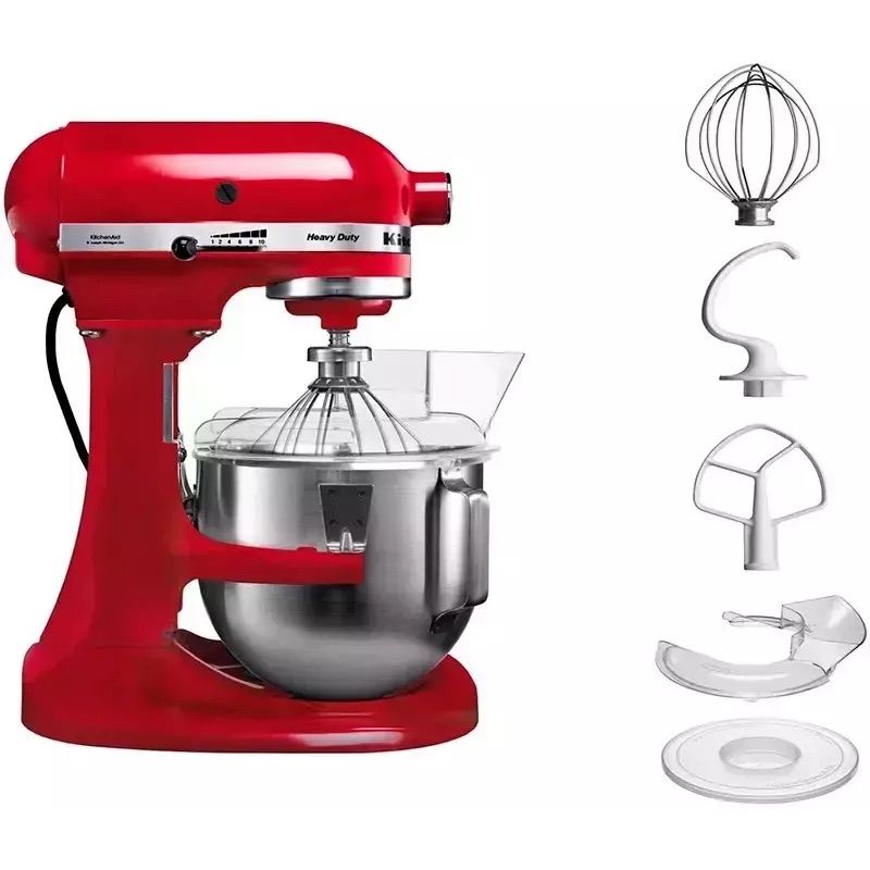 Планетарний міксер KitchenAid Heavy Duty 4.8 л червоний (5KPM5EER) - фото 4