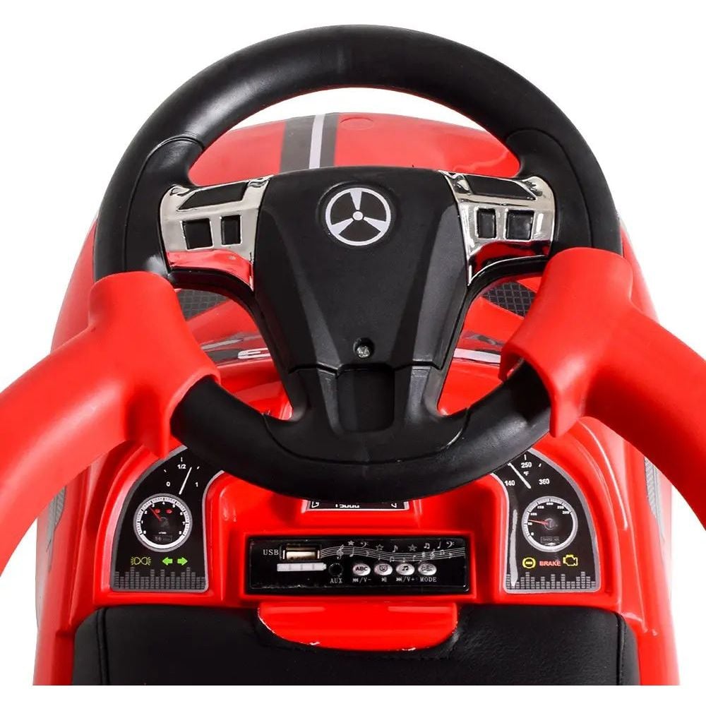 Машинка-каталка Bambi Mercedes AMG M 4074L-3 червона (23161) - фото 7