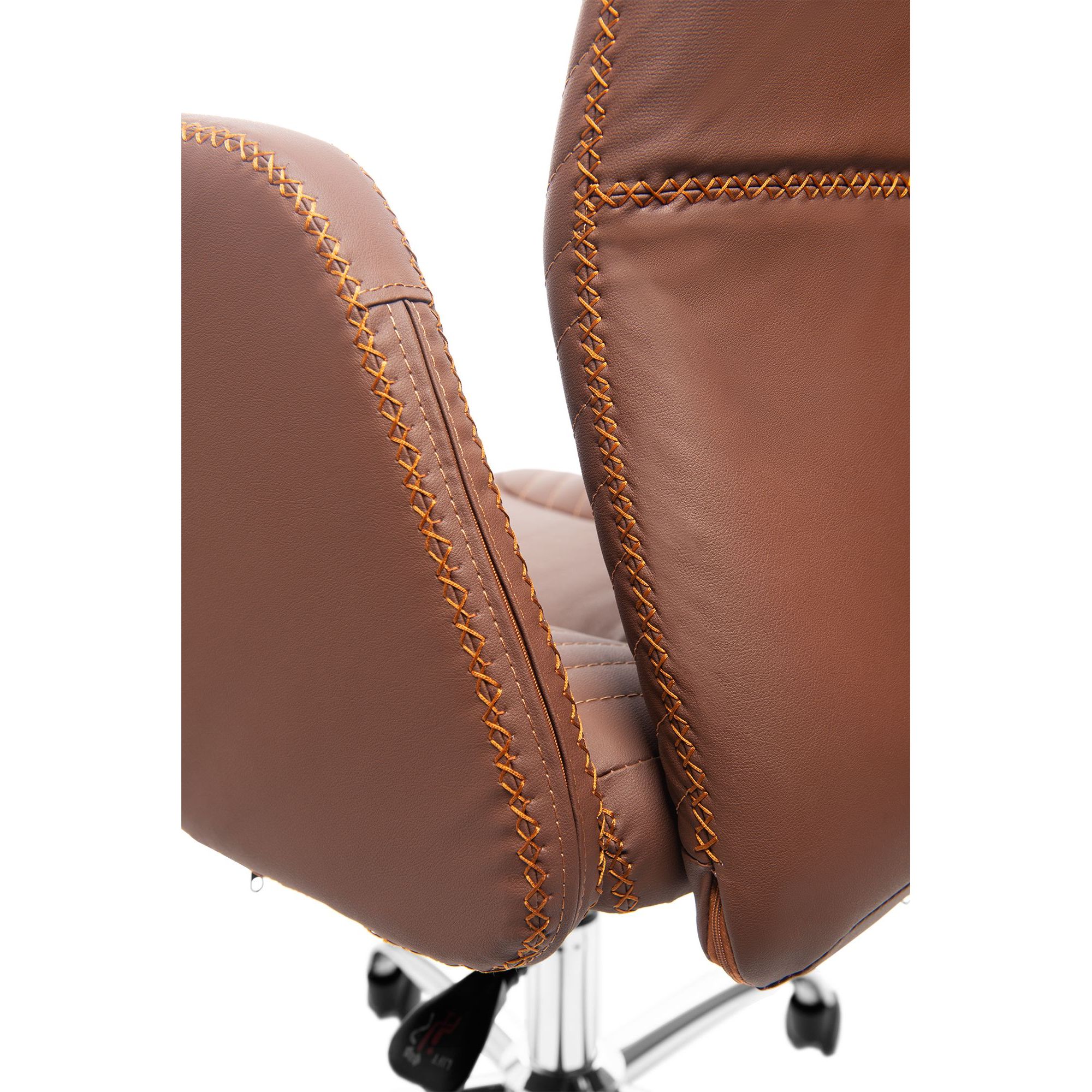 Офисное кресло GT Racer B-2380, коричневое (B-2380 Brown) - фото 11