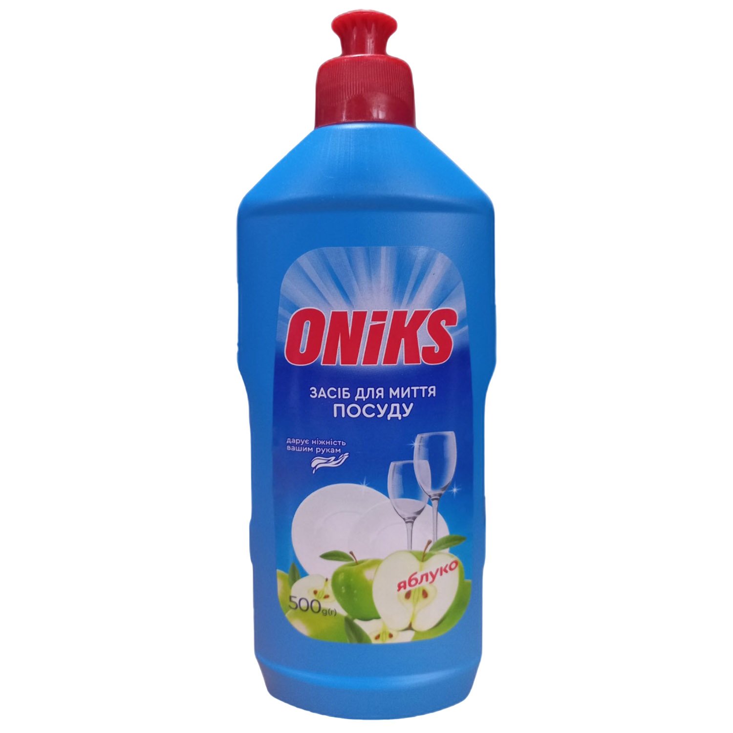Засіб для миття посуду Oniks Яблуко 500 мл - фото 1