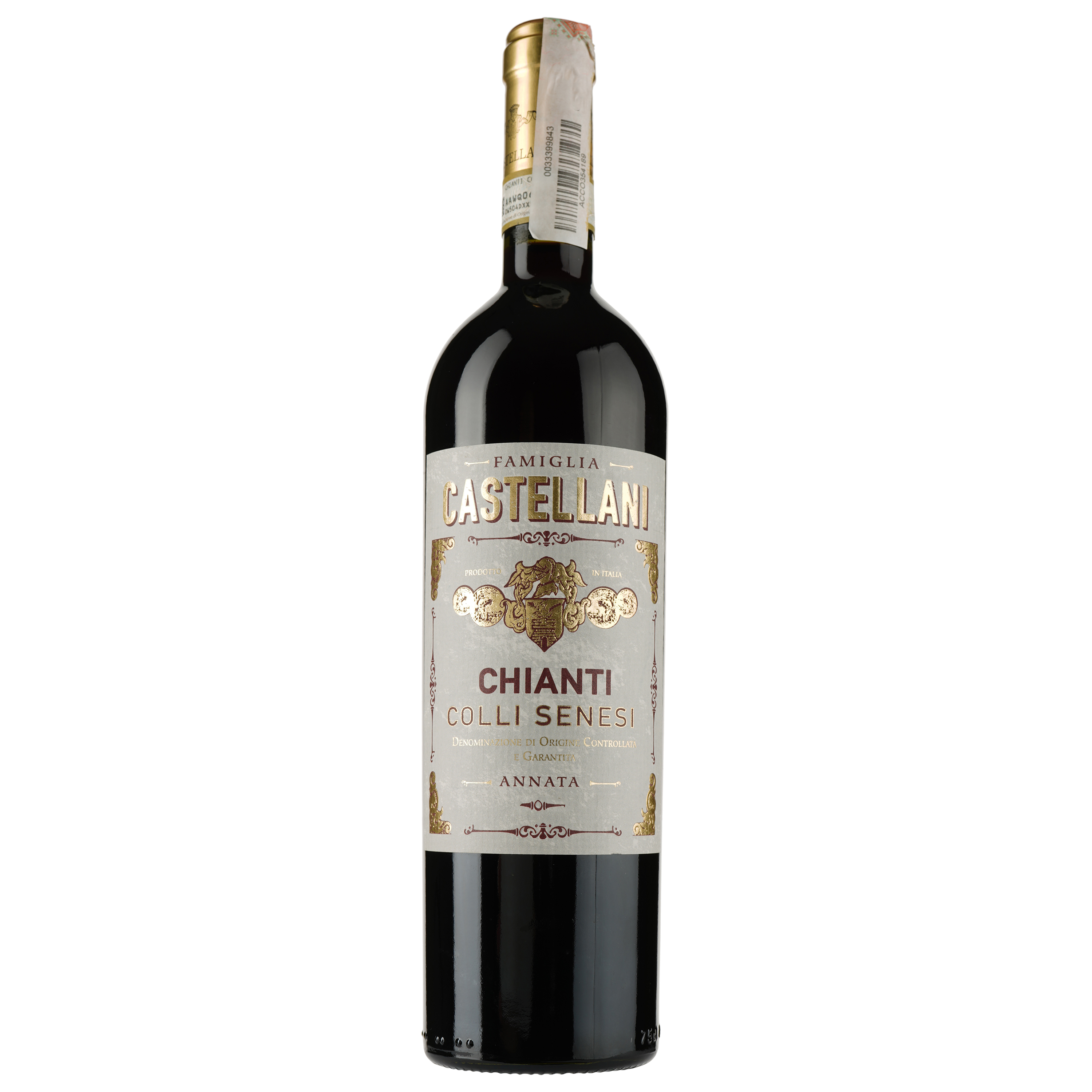 Вино Castellani Chianti Colli Senesi El.Famiglia DOCG, красное, сухое, 12,5%, 0,75 л - фото 1